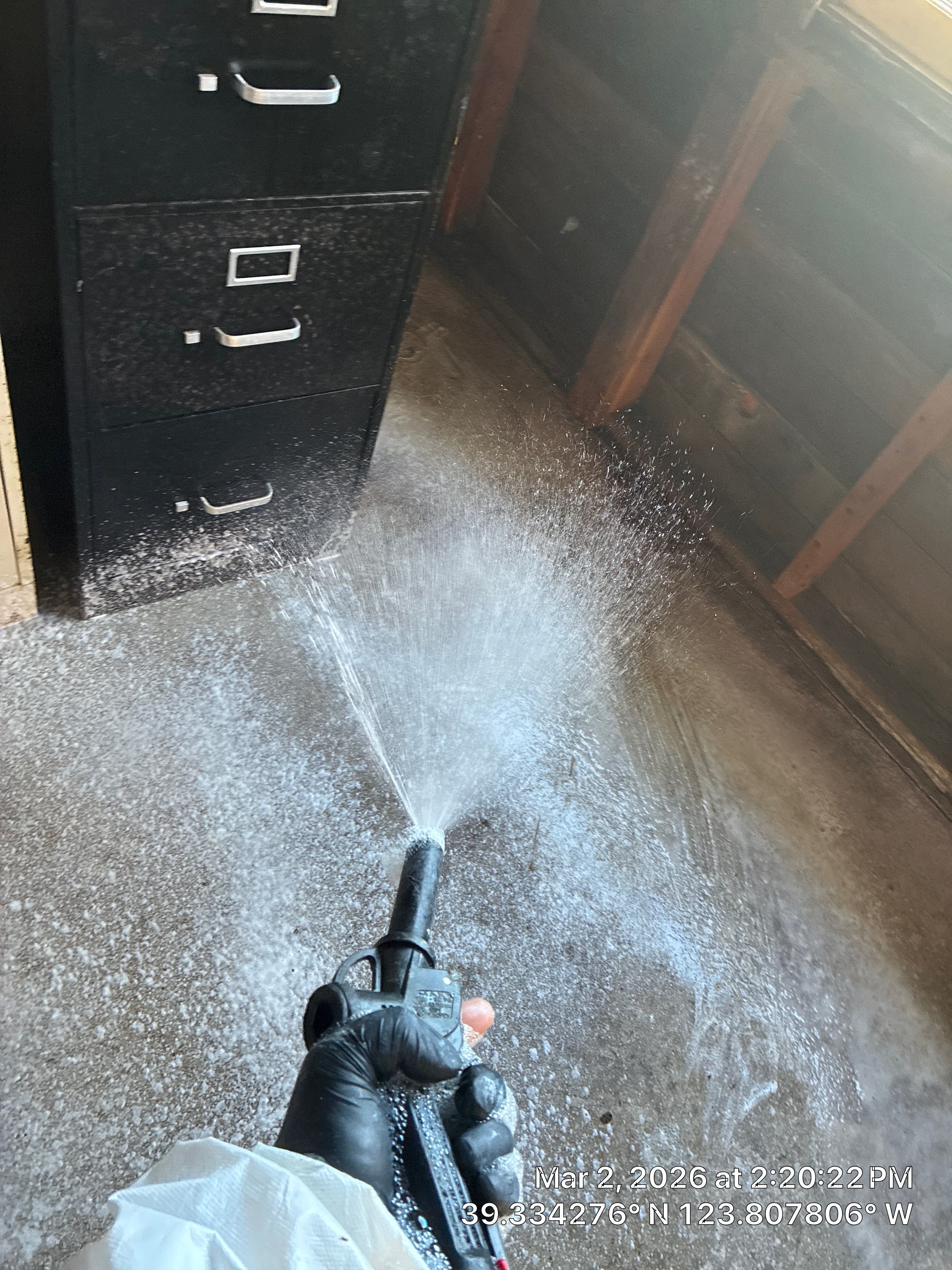 Project in Mendocino by 911 Hazmat Cleanup 