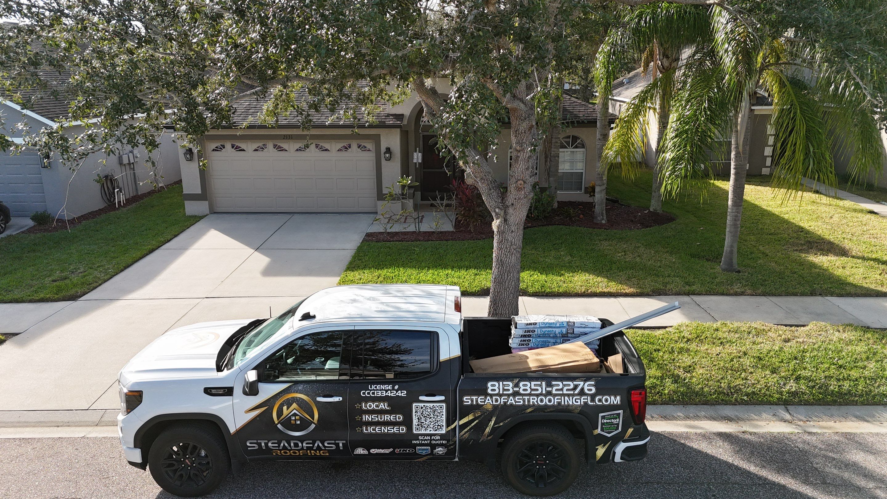 Roof Replacement in Ruskin, FL by Steadfast Roofing 