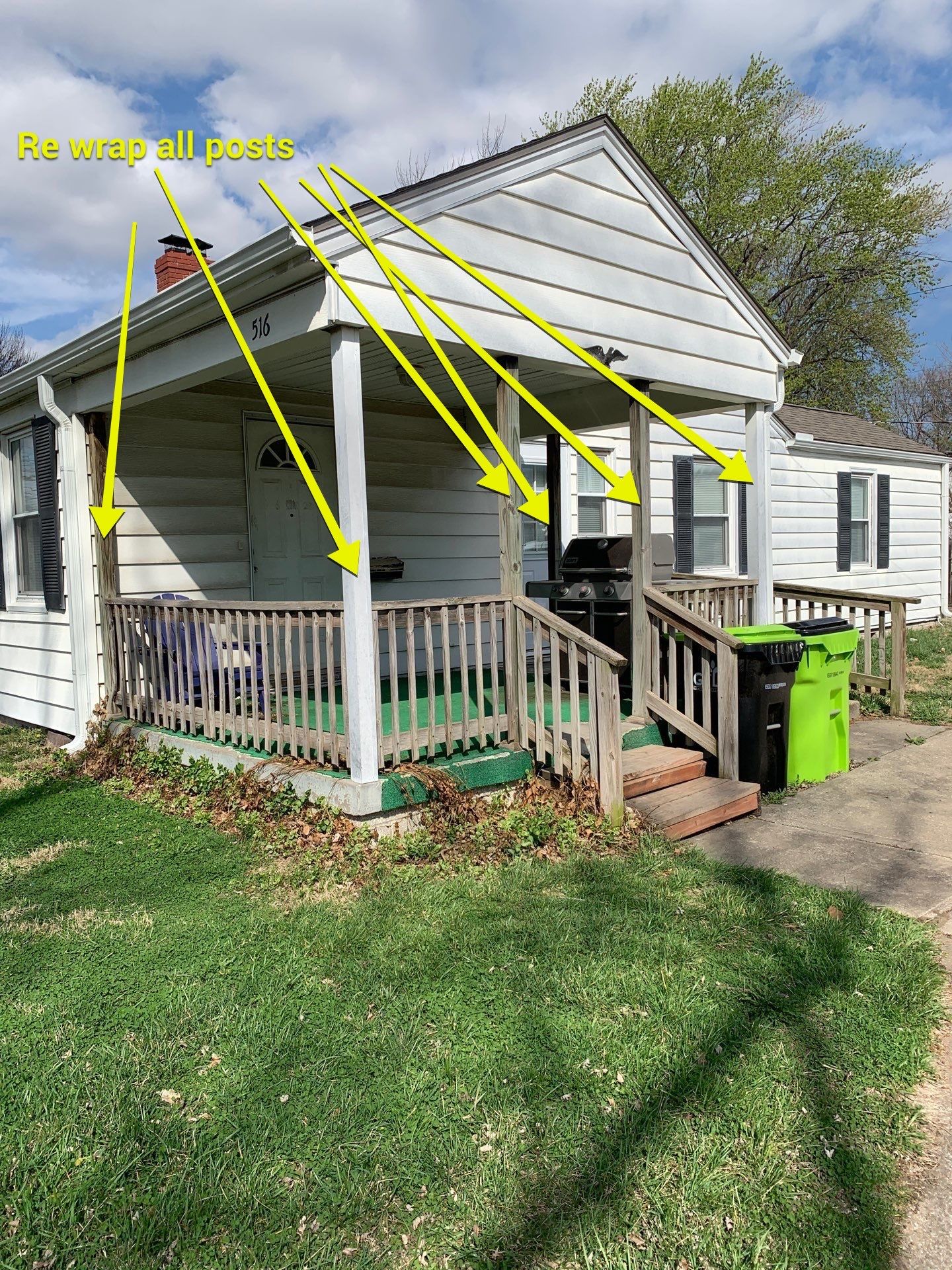 New Cypress Siding going on this North Kansas City Home  by EEC  Windows, Siding & Roofing 