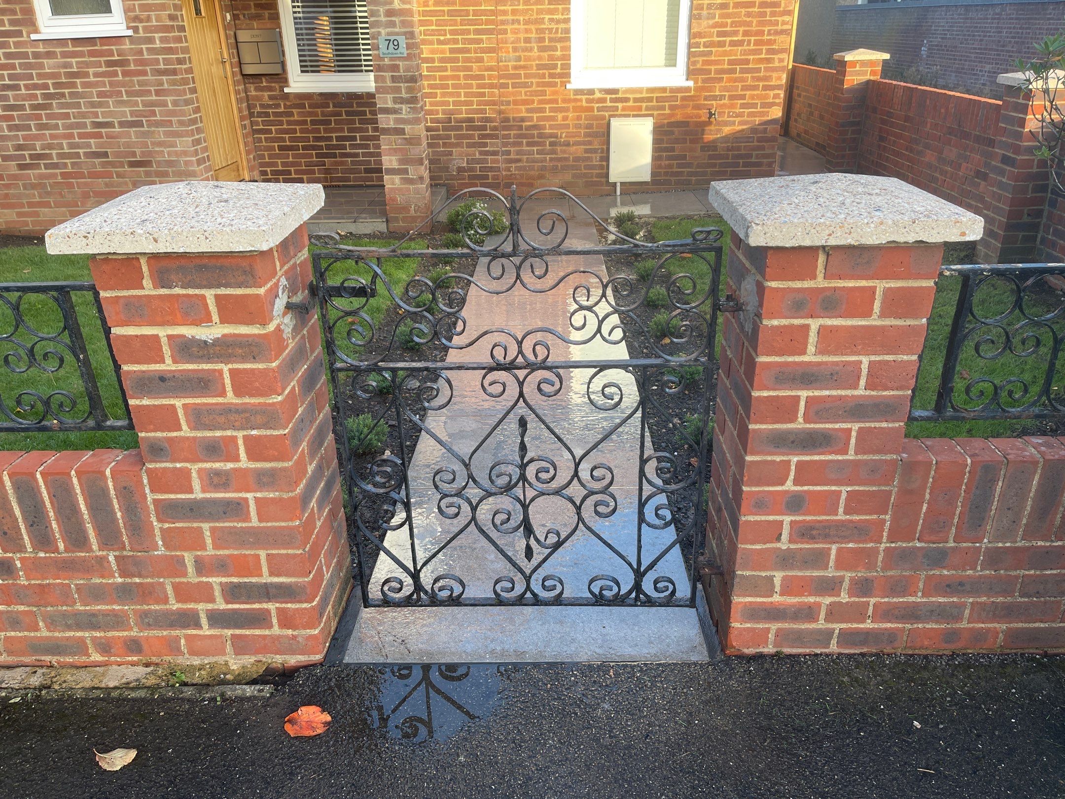 Roof Clean and Coping Stones using Honda 15lpm Low Pressure Washing Machine by Ges Exterior Cleaning ltd