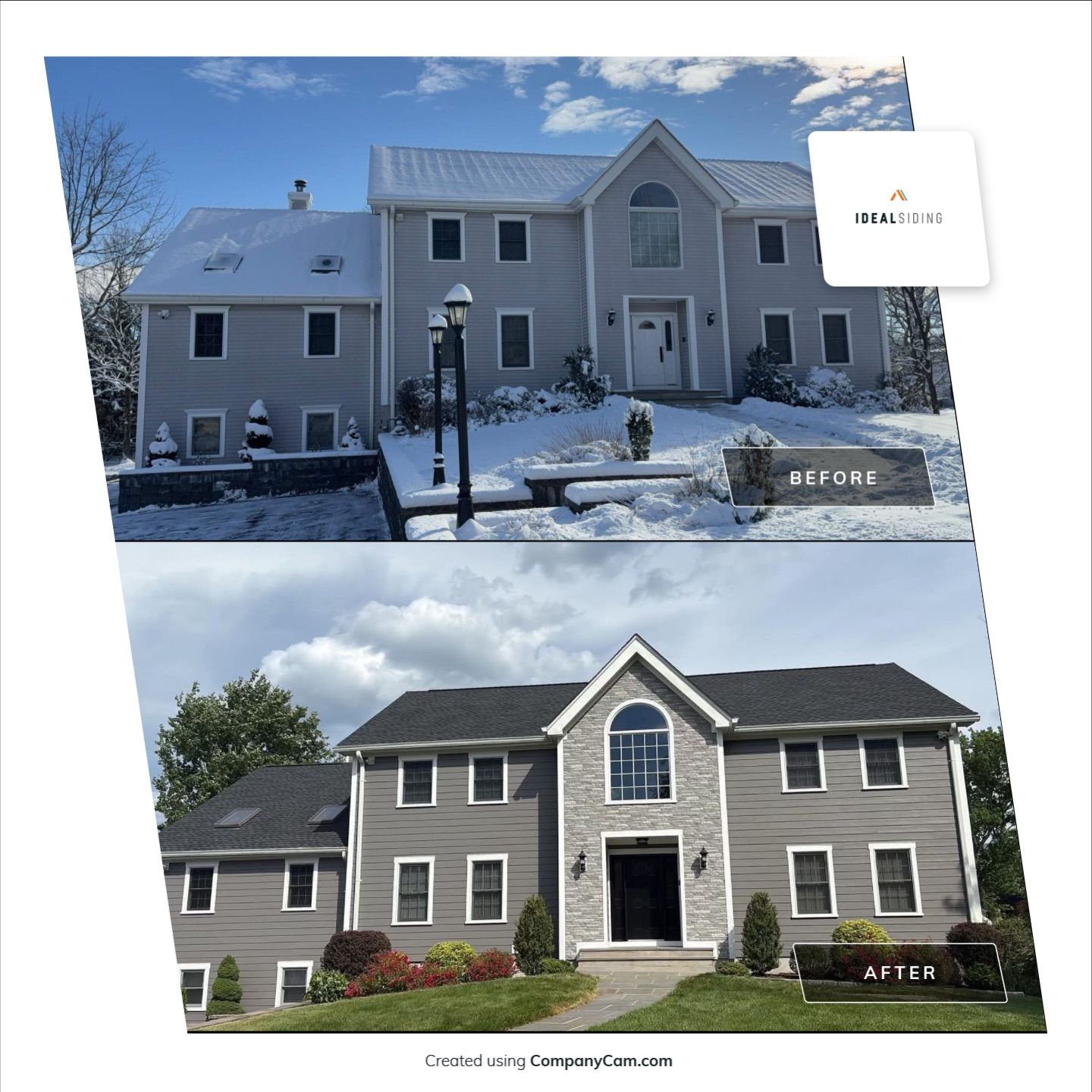 Valhalla Home Exterior Siding Remodel and Custom Window Trim Installation