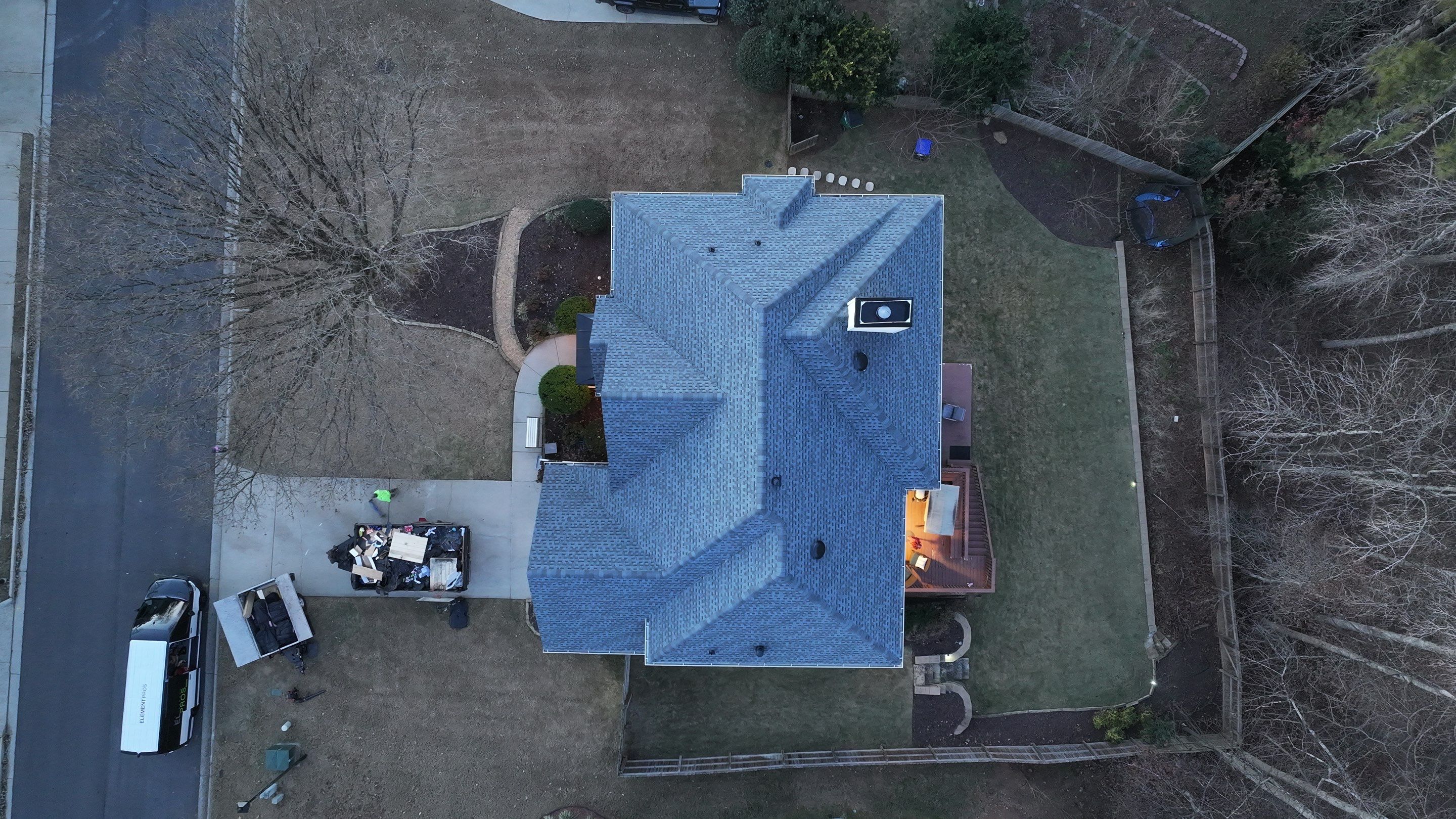 GAF Timberline HDZ in Pewter Grey by Element Pros Roofing, LLC