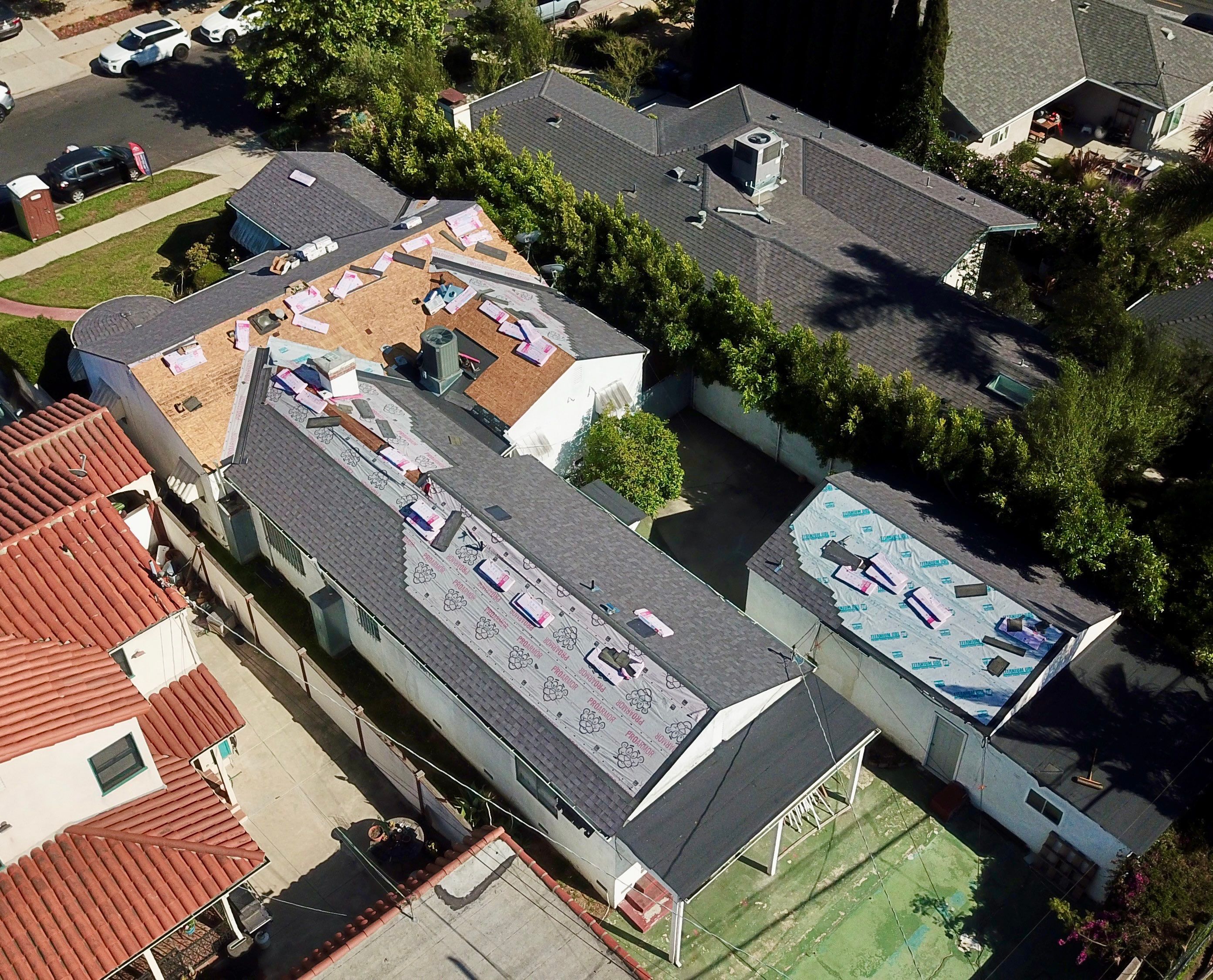 Residential Project in Beverly Hills by Hull Brothers Roofing