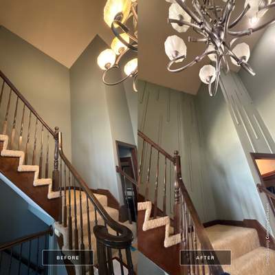 Statement Walls & Cabinet Transformations