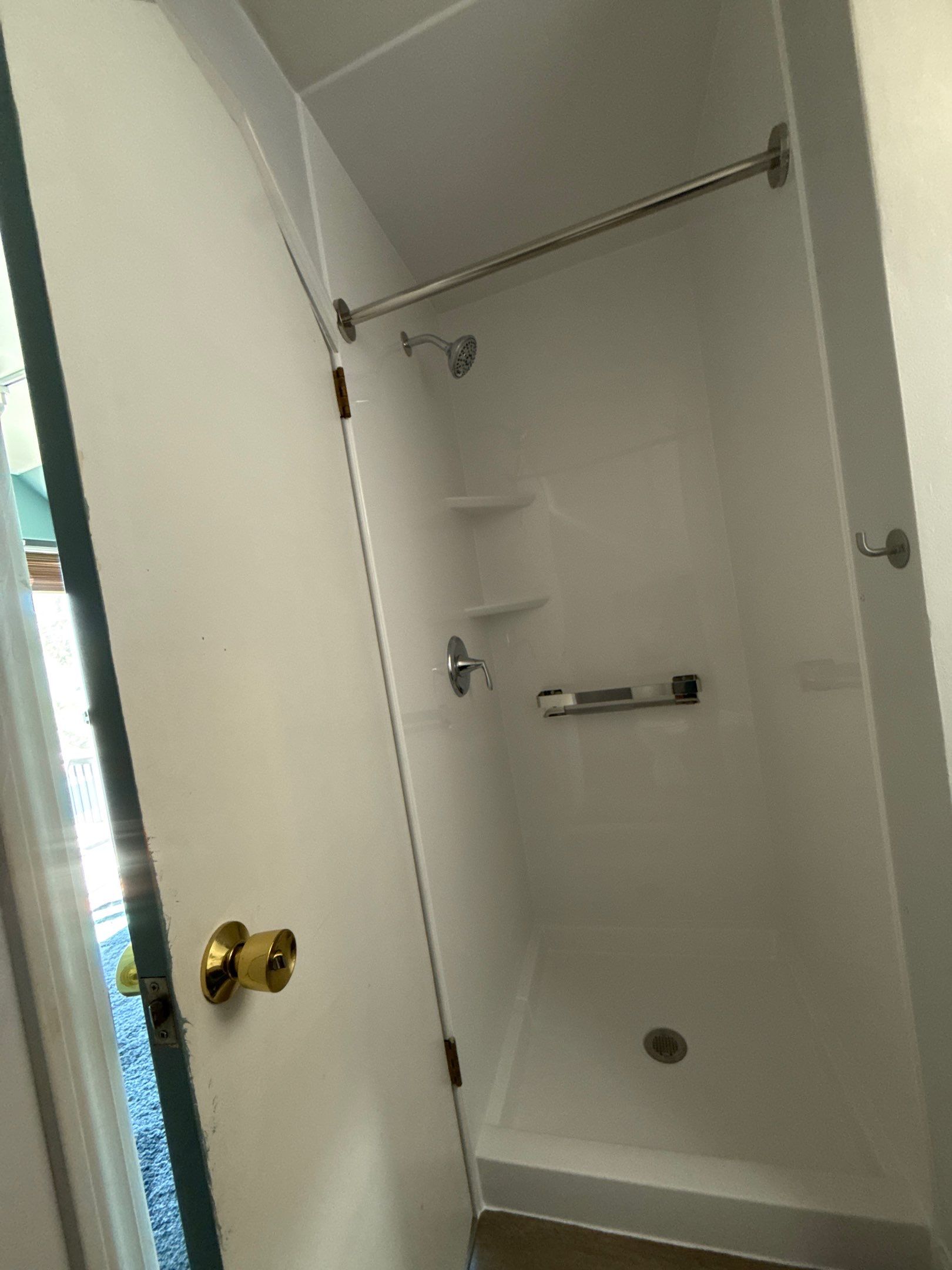 Jacuzzi Walk-In Shower Remodel in Traverse City by Rainbow Seamless Systems