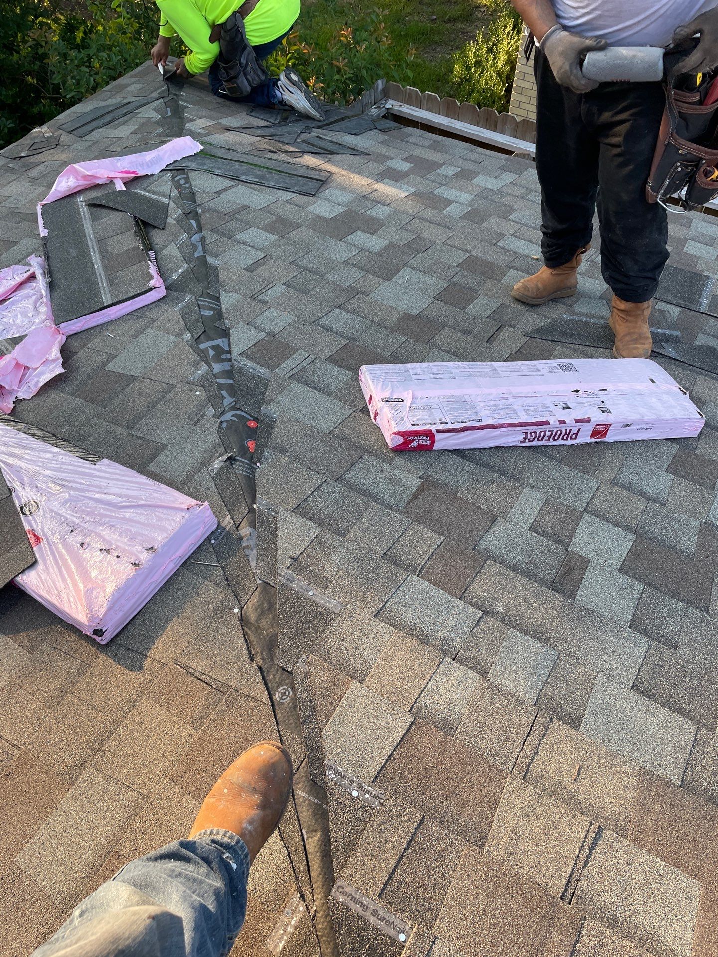 Residential Roofing Repair using Owen's Corning Duration (Lifetime) Shingles by Roof Repair Company