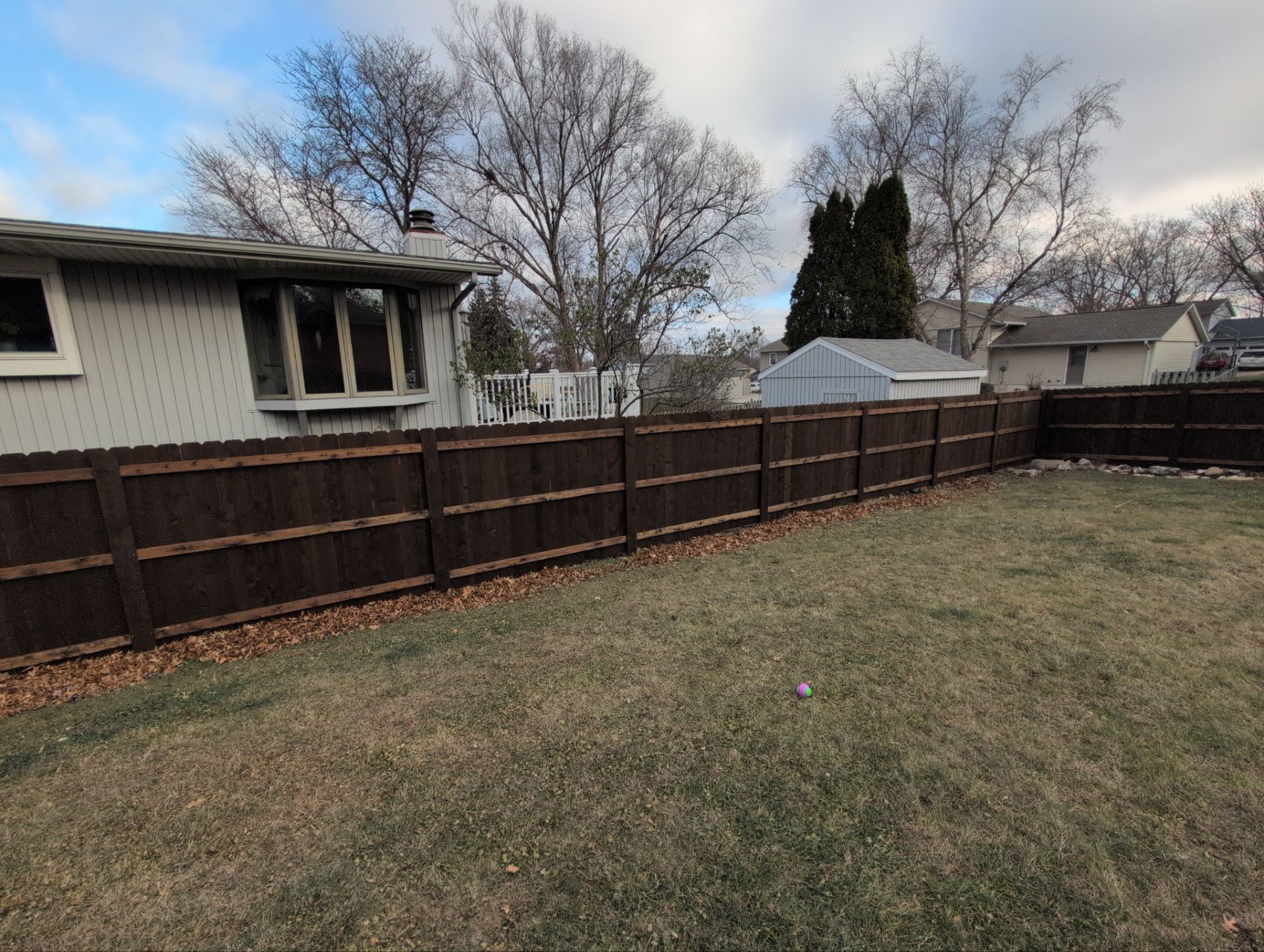 Project in Cedar Falls by Perfect Picket Fence and Stain