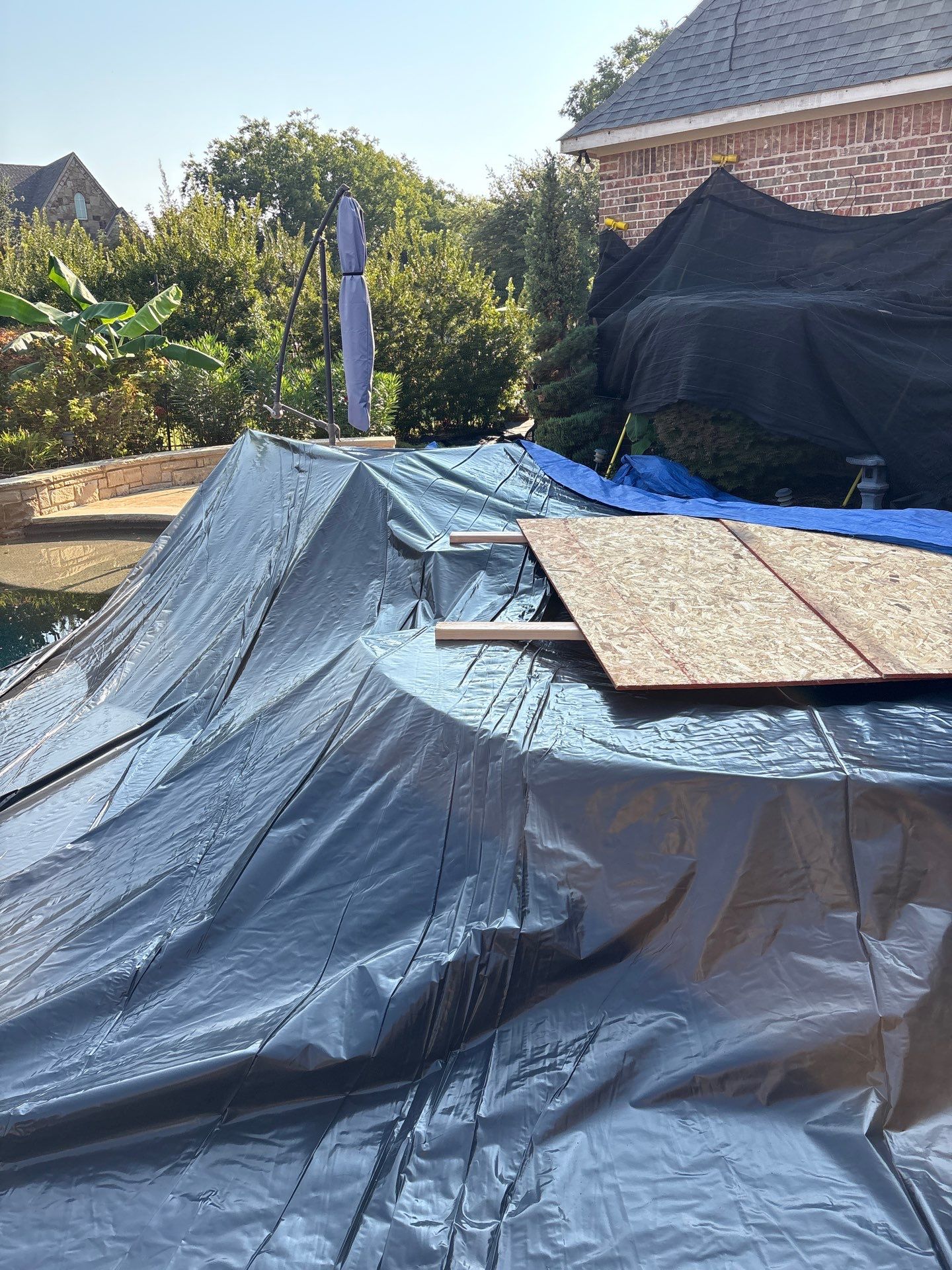 Southlake Texas Estate - Roof, Copper Awning and Gutter Project by First United Roofing & Construction