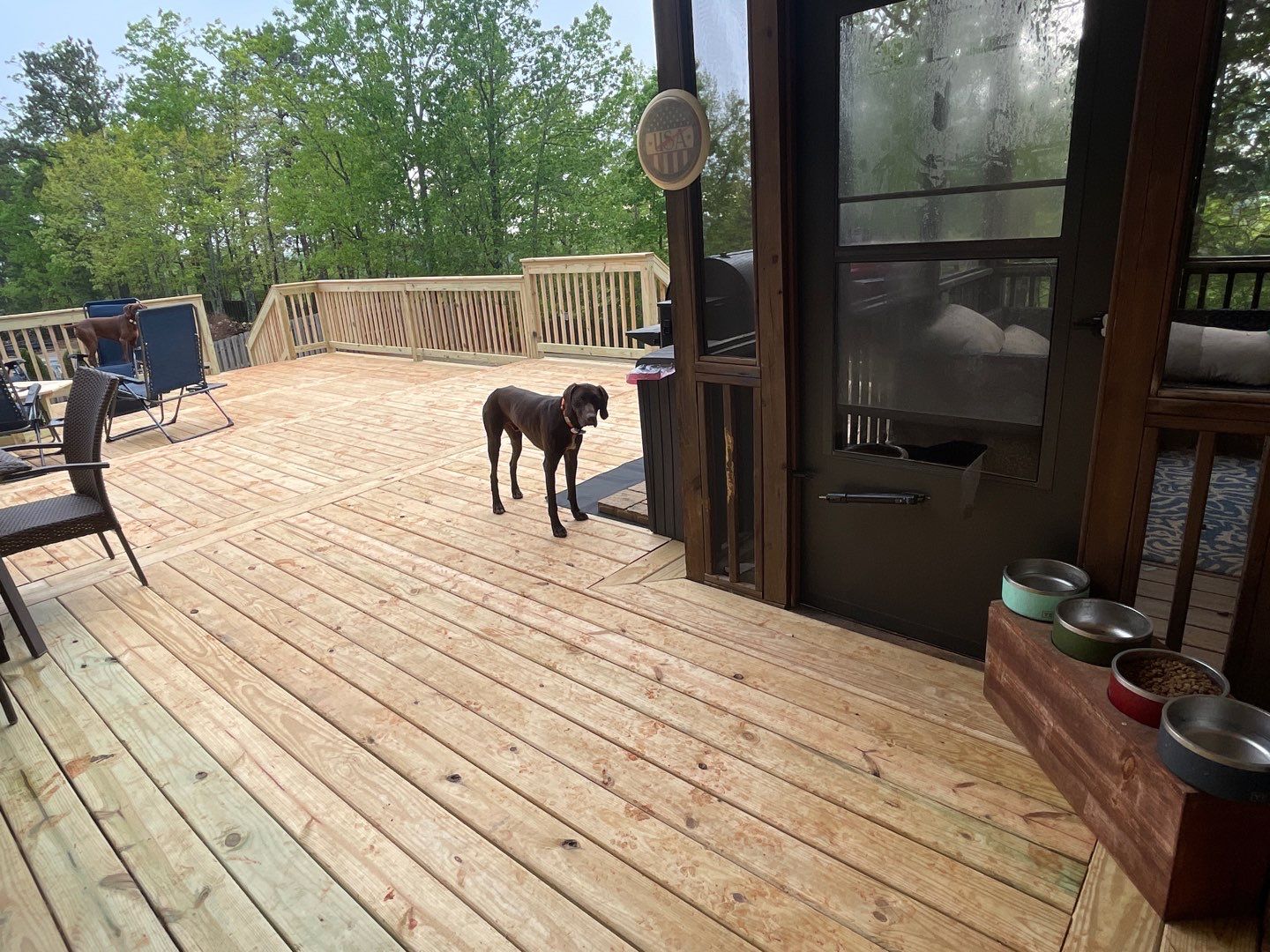 Scout Ridge - Deck Installation  by Pillar and Pine