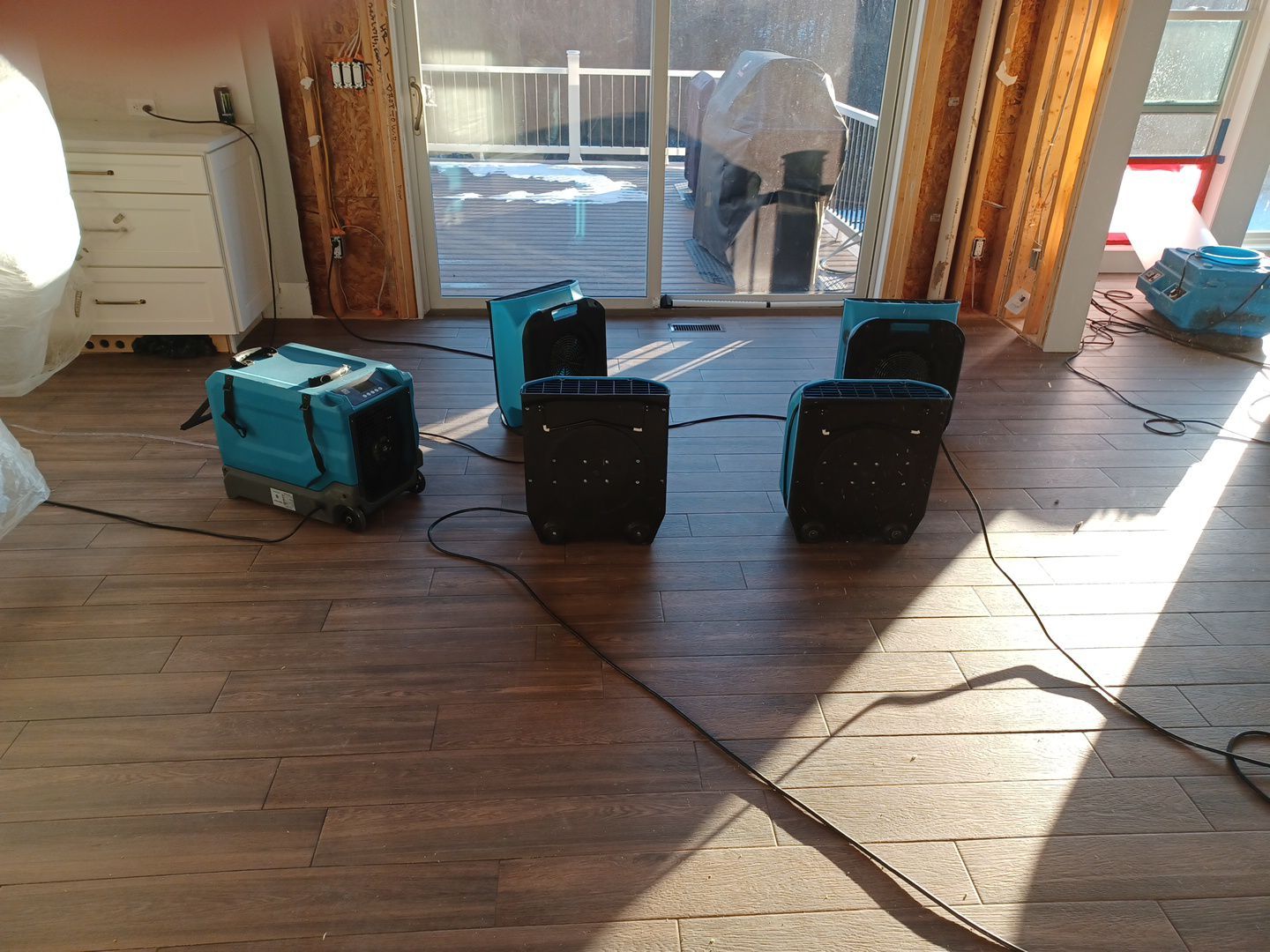 Project in West Bloomfield by EzDry Water Mitigation & Property Restoration