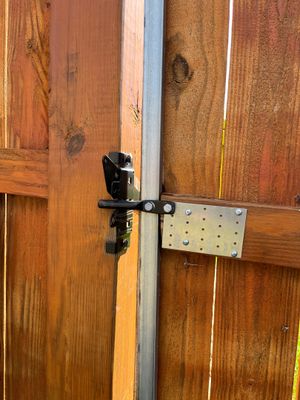 Gate latch repair