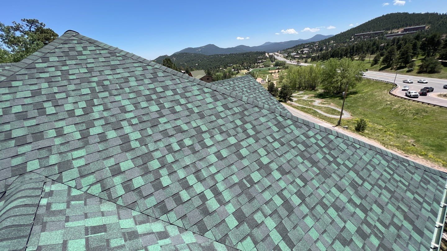 Commercial Roofing Installation using CERTAINTEED NORTHGATE CLIMATE FLEX HD-- HUNTER GREEN by A to Z Roofing