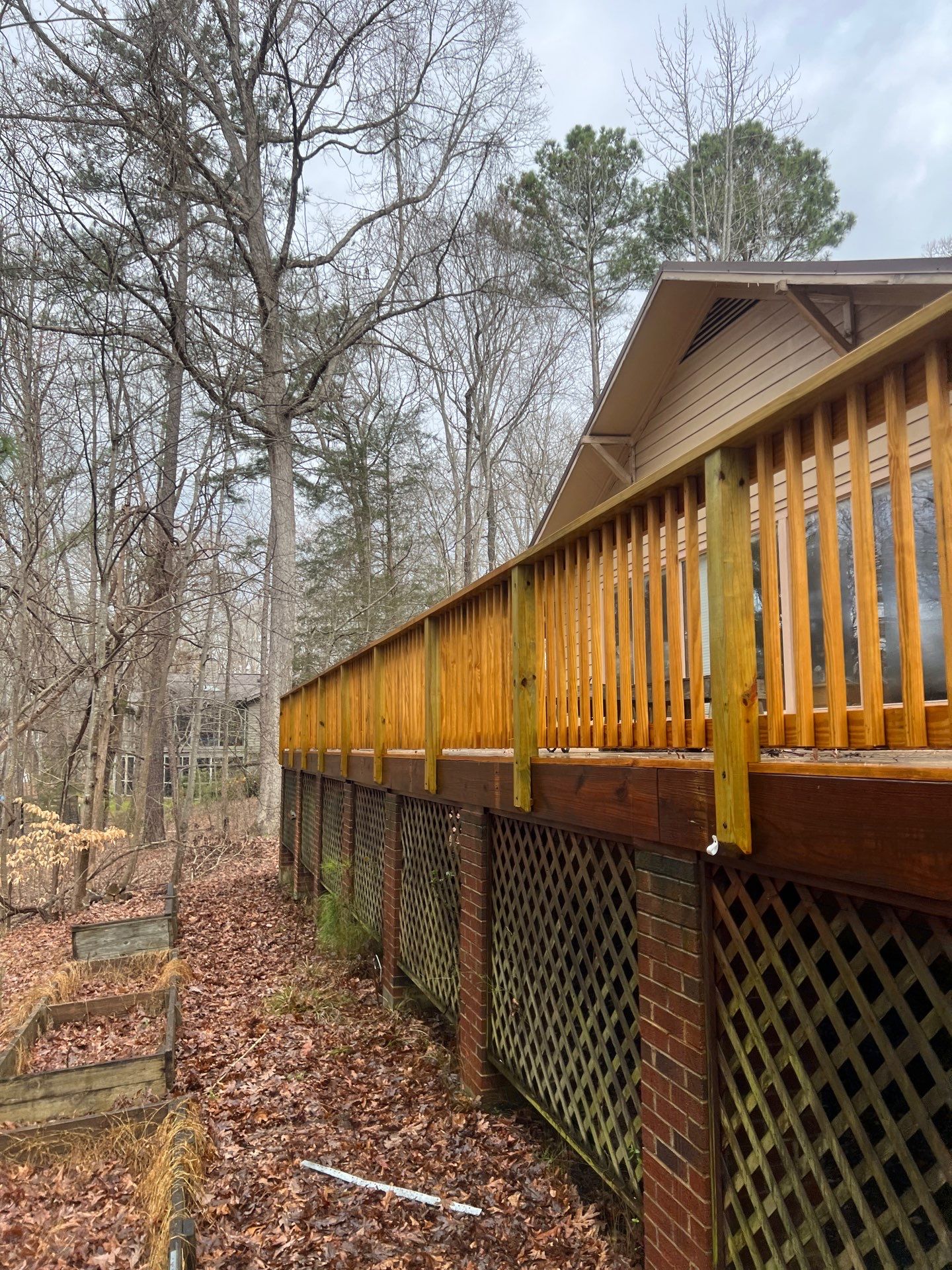 Weathered Deck using Wood Sealant by DuraSeal
