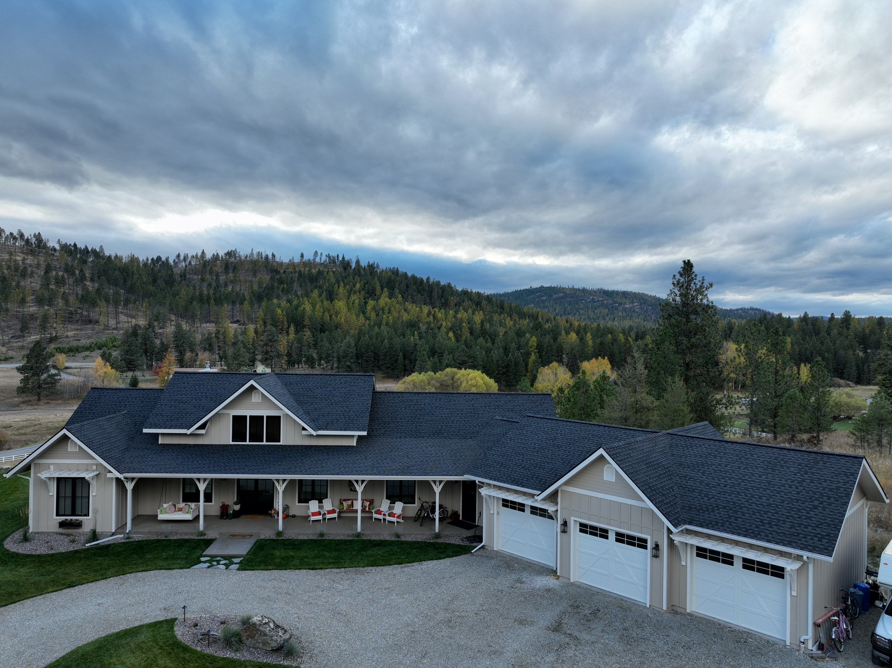 GAF Timberline HDZ - Charcoal - Kalispell, MT  by Montana Roofing Solutions
