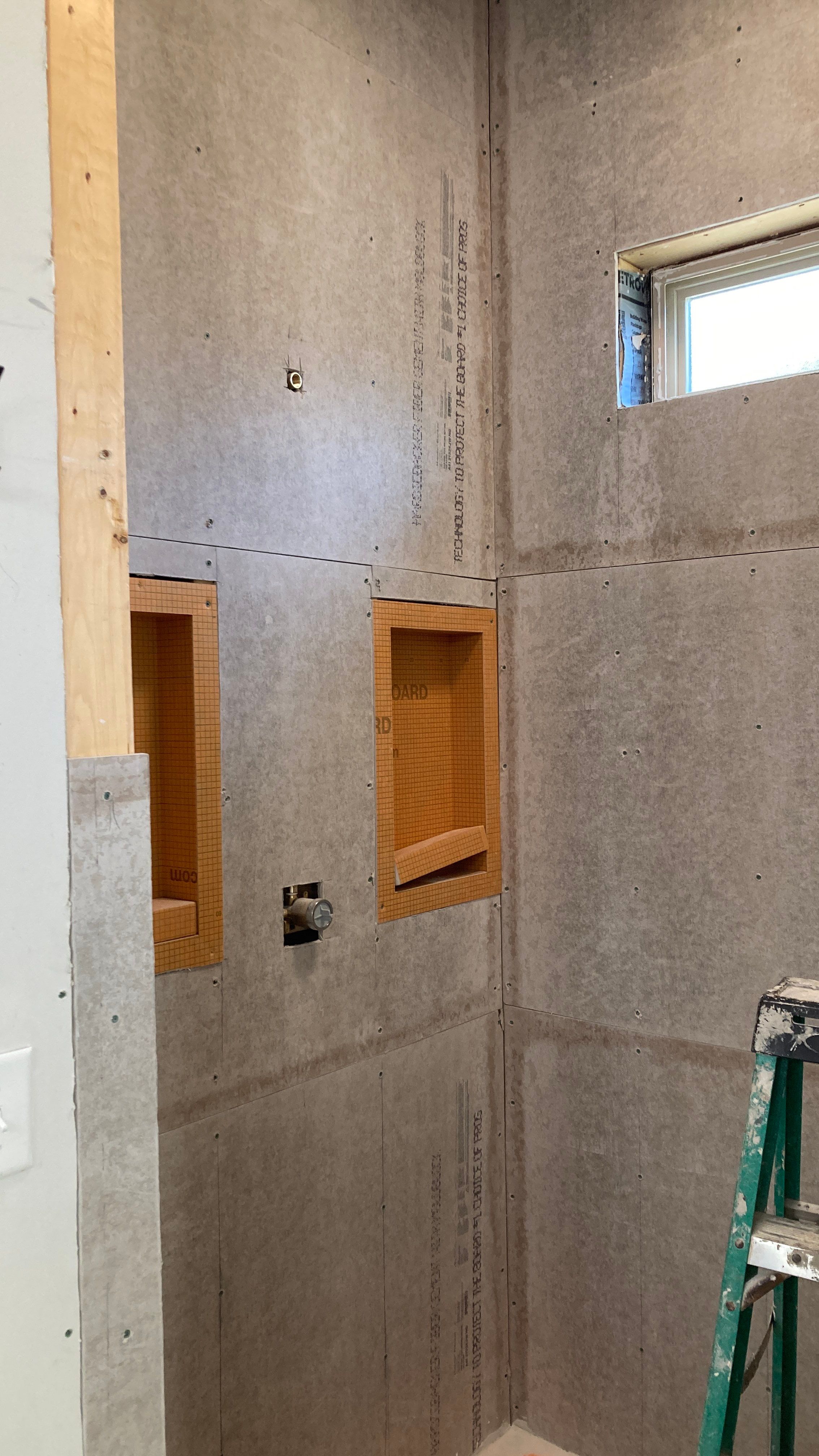 Stunning Tile Shower Installation  by Footprints Floors of Nashville