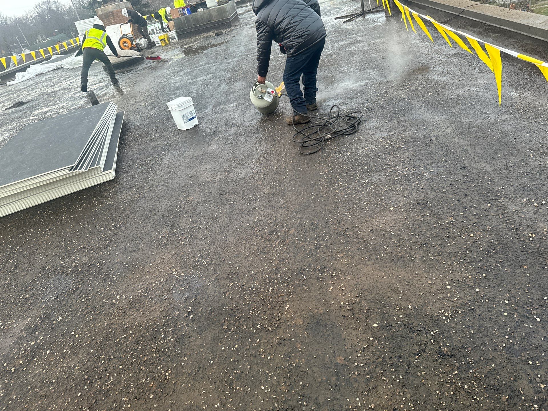 Asbestos Abatement using CertainTeed Grand Manor by Absolute Roofing and Construction