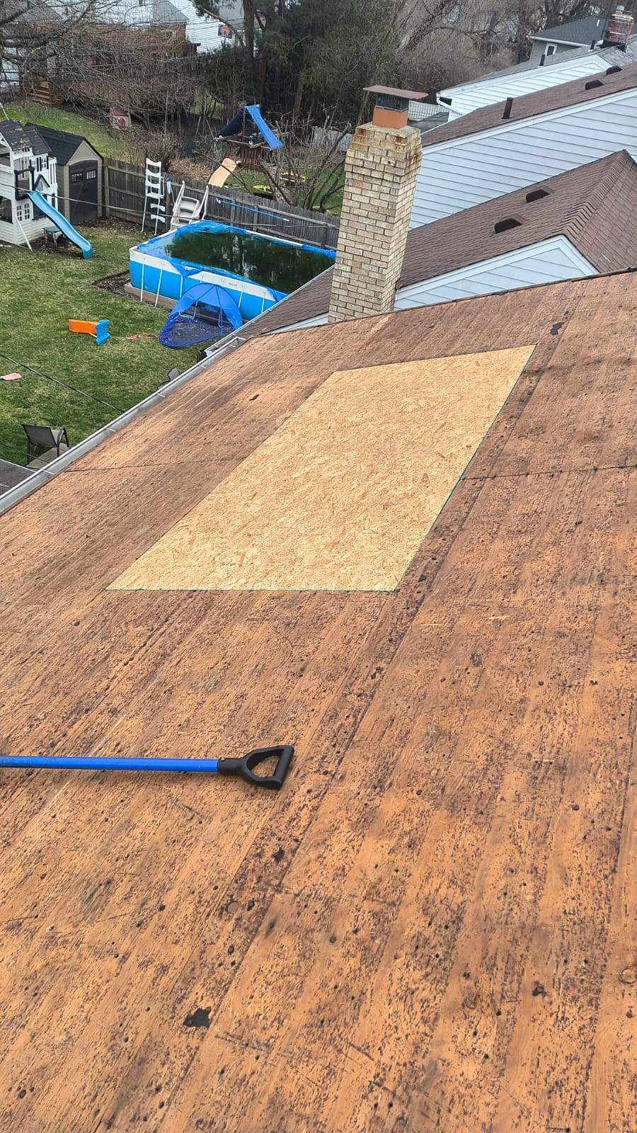 Storm Restoration - Roof Replacement using GAF HDZ Pewter Gray by Atlas Roofing & Restoration