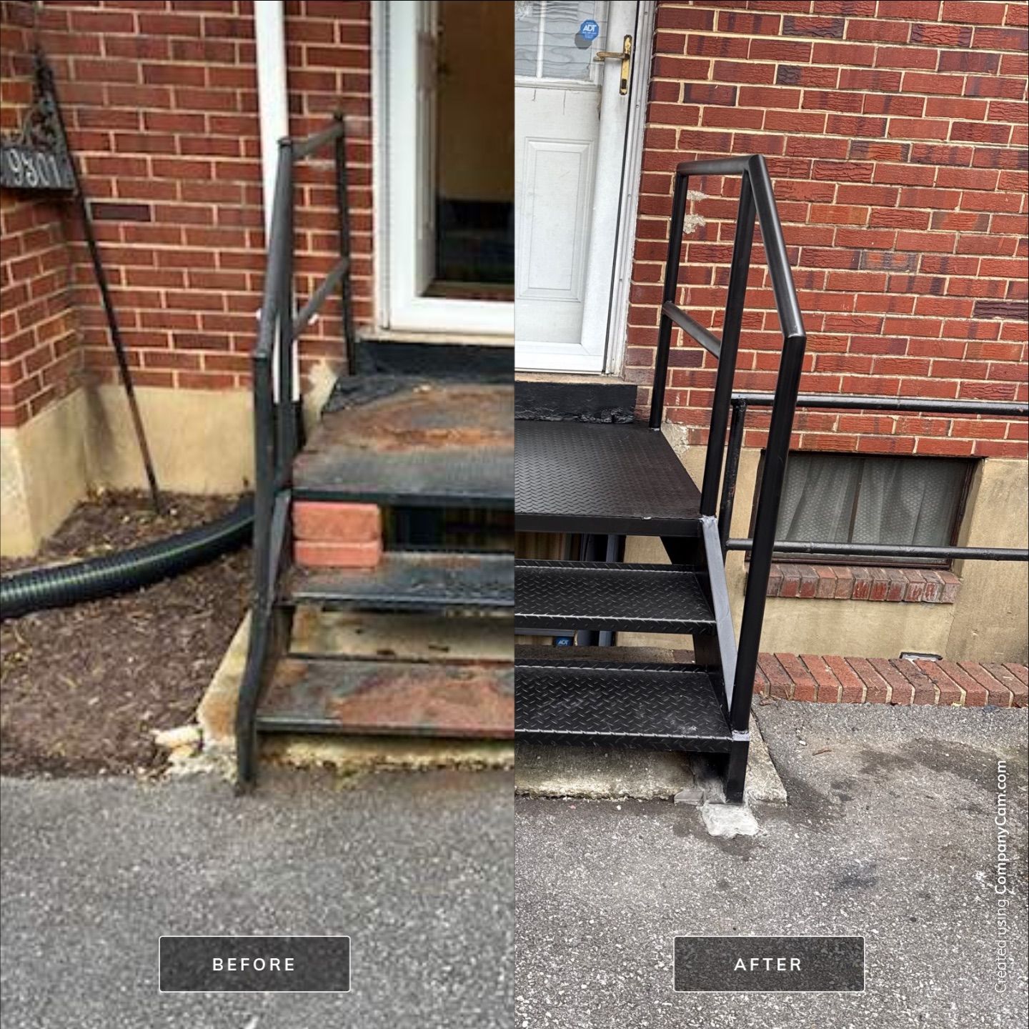 Structural Iron Staircase Replacement – Lanham, MD by Capitol Iron Works