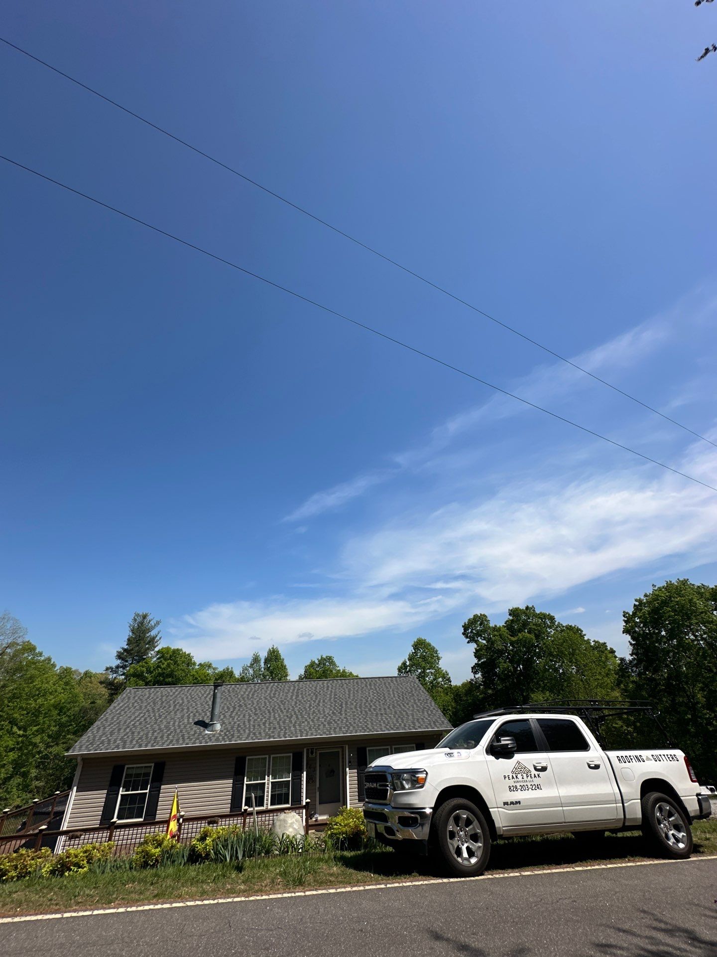 New Roof - GAF Timberline HDZ in Nantucket Morning by Peak 2 Peak Services LLC