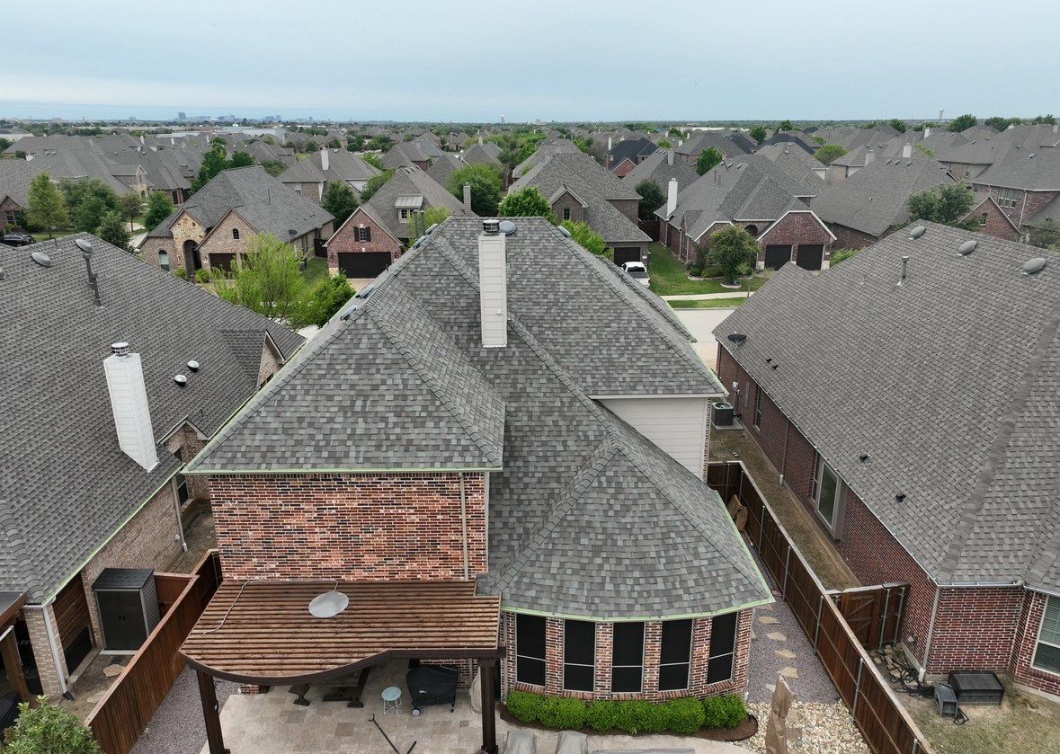Residential Roofing Installation using Owens Corning TruDef Oakridge Driftwood by OneSource Roofing and Restoration