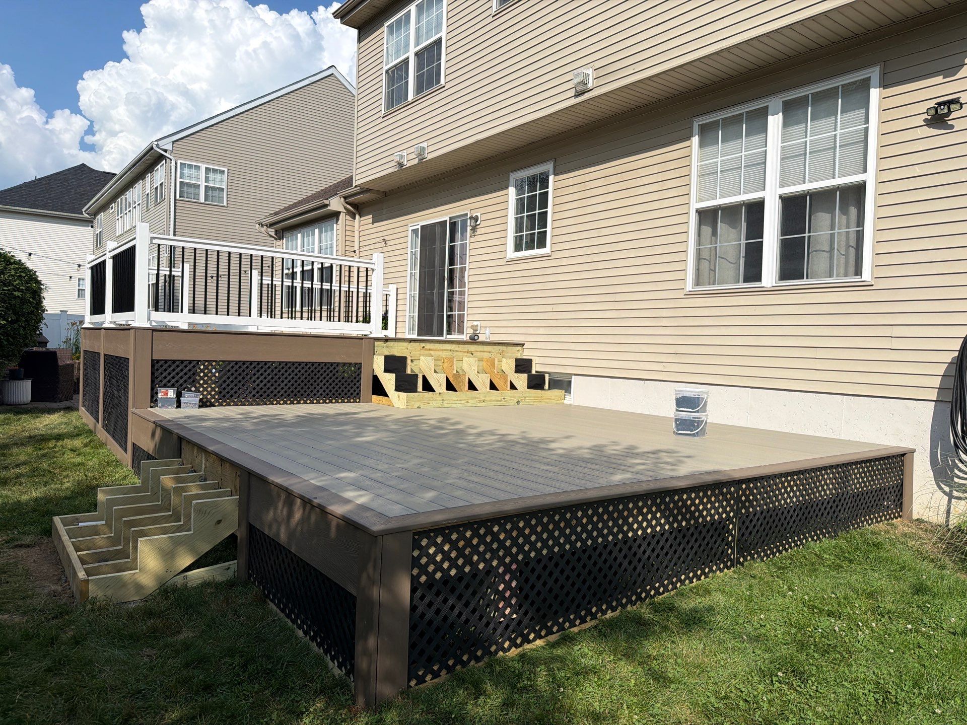 New Deck in Fieldsboro, New Jersey by deck guardian