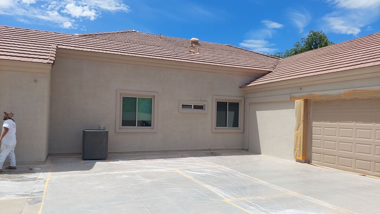 Exterior Paint Job in Mesa by Crash of Rhinos Painting & Garage Floors