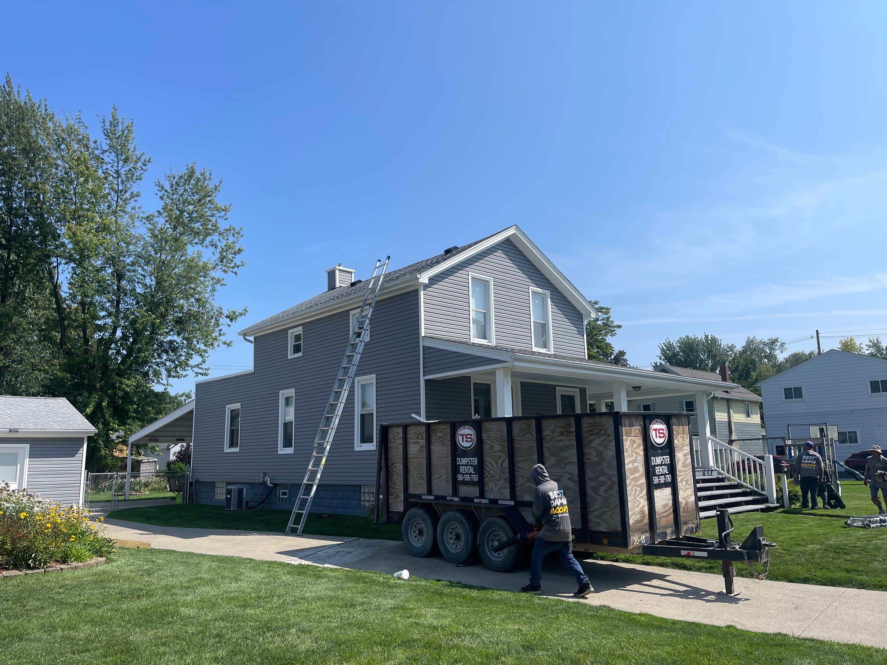 Residential Roofing Installation using Certainteed Landmark - Cobble Stone by JNR Roofing LLC