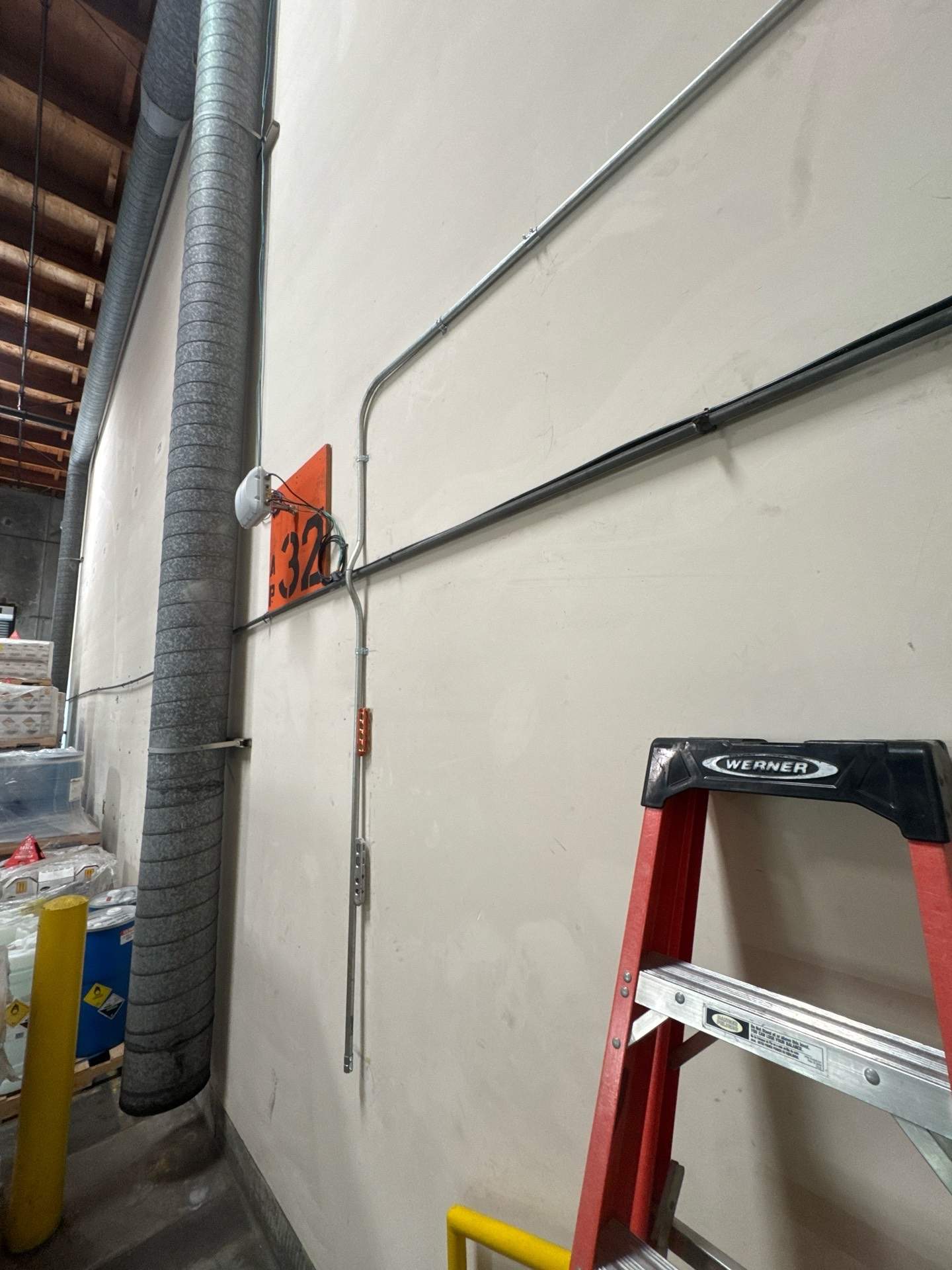 Forklift Charging Stations & LED Lighting Upgrade – Chemical Storage Facility, Santa Fe Springs, CA by Ring and Ping Inc.