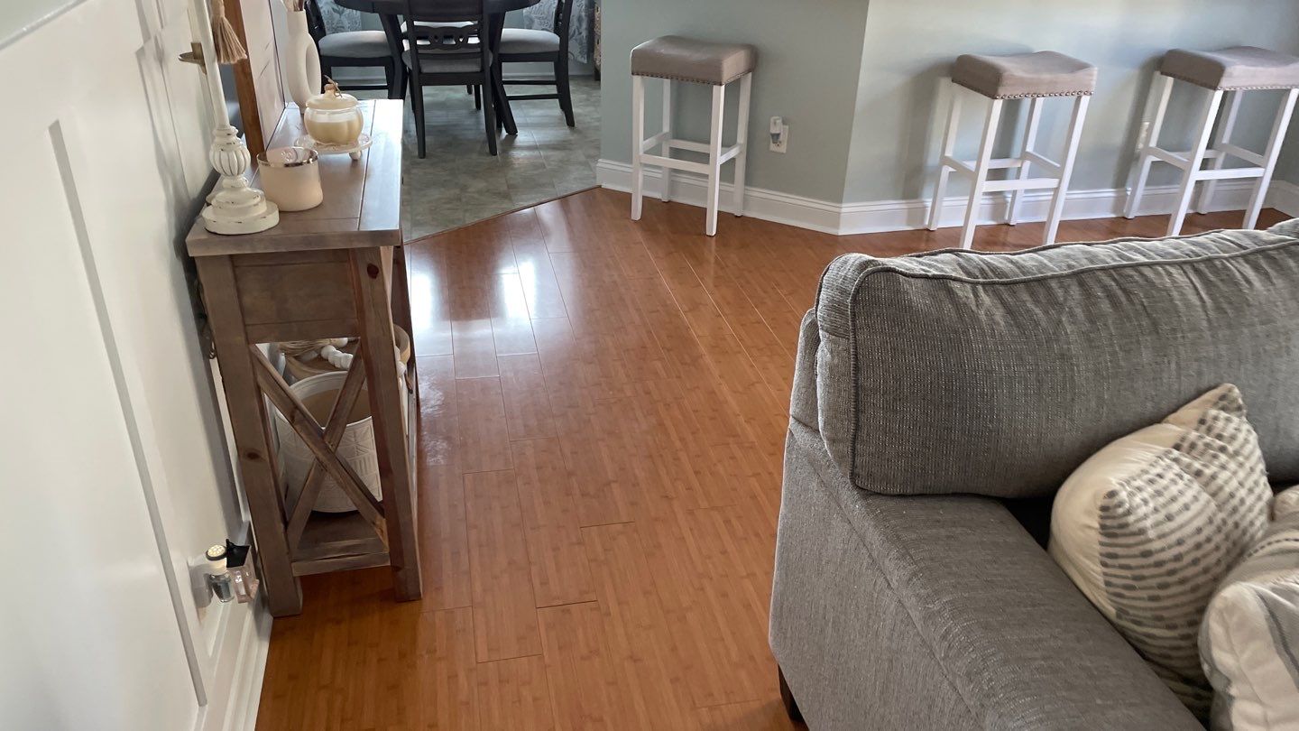 LVP Installation Throughout Home by Footprints Floors of Coastal Carolina