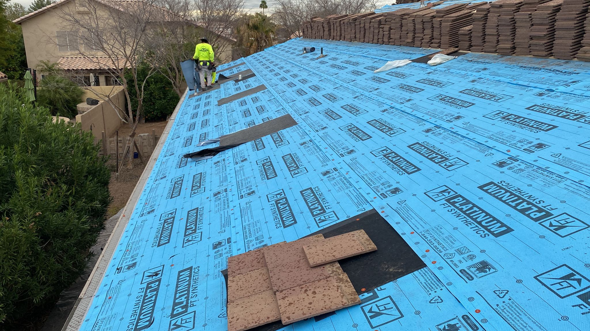 Santa Fe Blend Concrete Tile by Reimagine Roofing