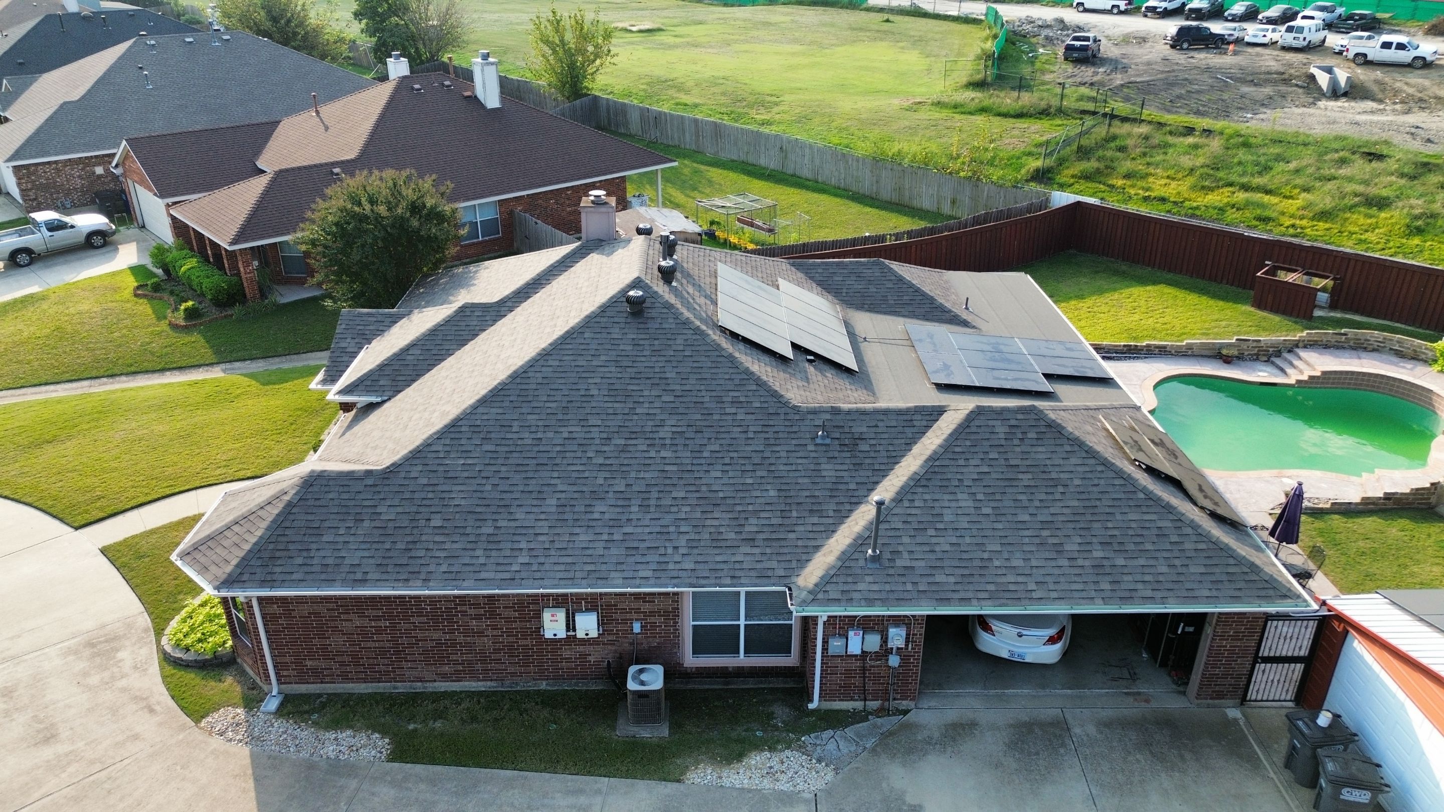 Residential Roof Replacement using Malarkey Vista AR Class 4 by Graves Roofing