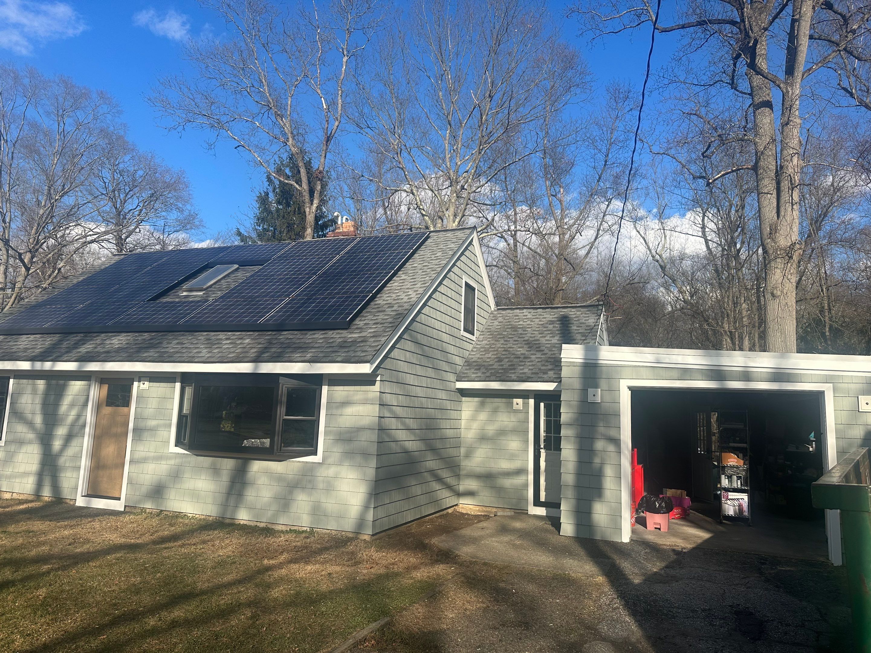Siding Installation using CertainTeed Certainteed Cedar Impressions - D7 - Seagrass by A Plus Exterior