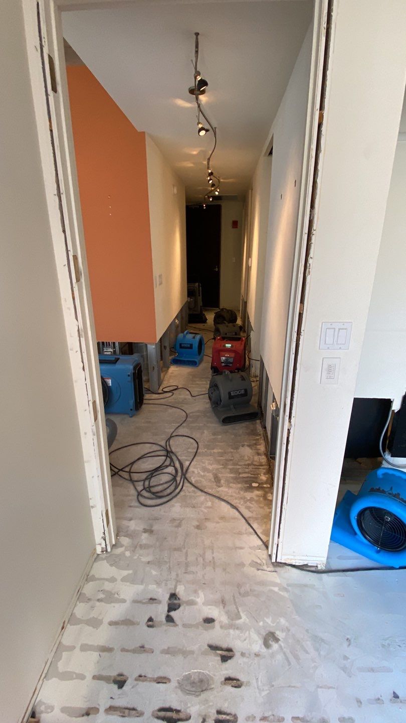 Sewage Backup in Highrise by Chicagoland Water Medics