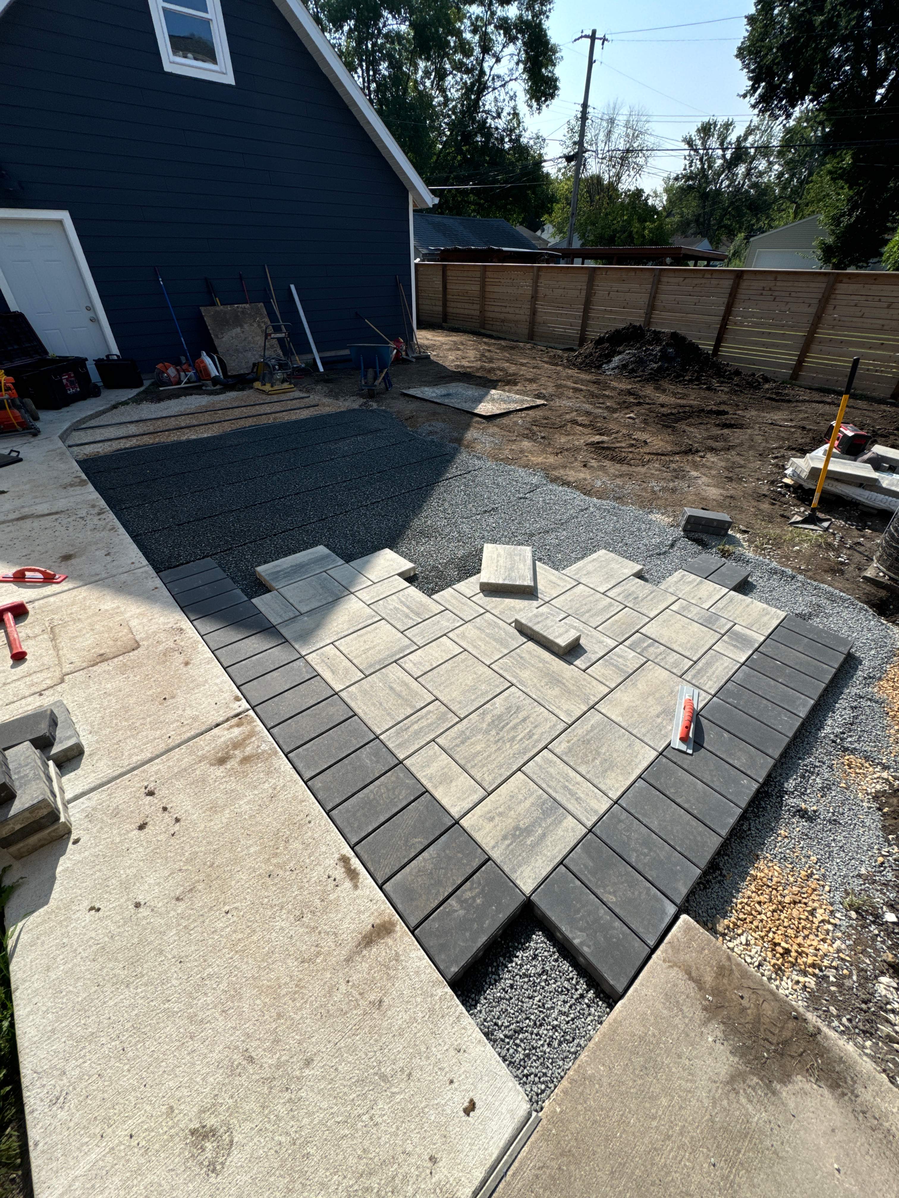 Patio by Sota landscaping