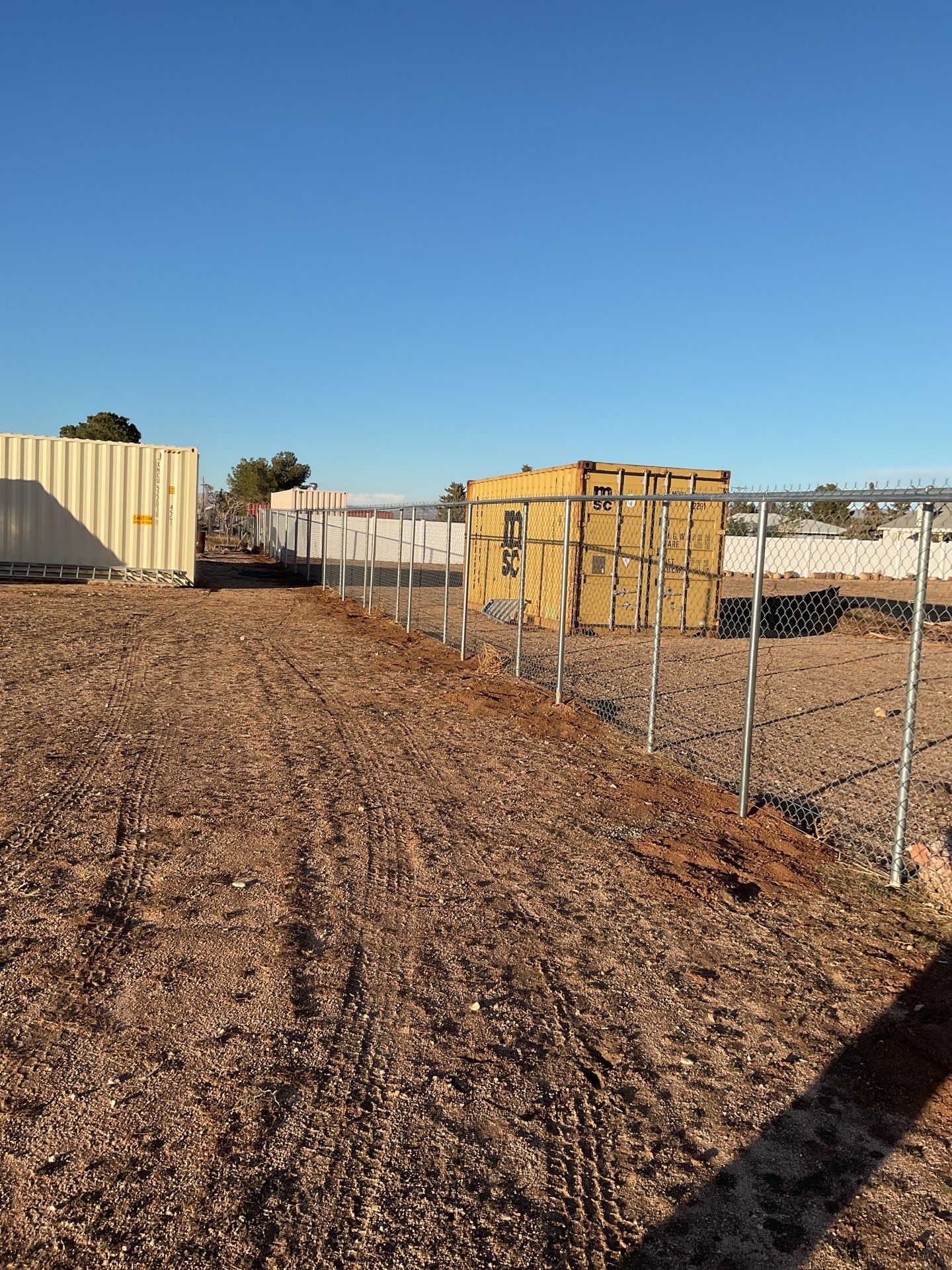 6ft and 5 ft chain link by Fence Guys Inc. 