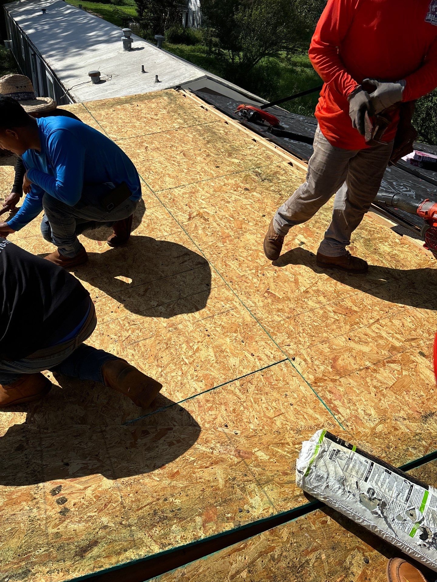 Residential Roofing Installation using Owen's Corning Duration (Lifetime) Shingles by Roof Repair Company