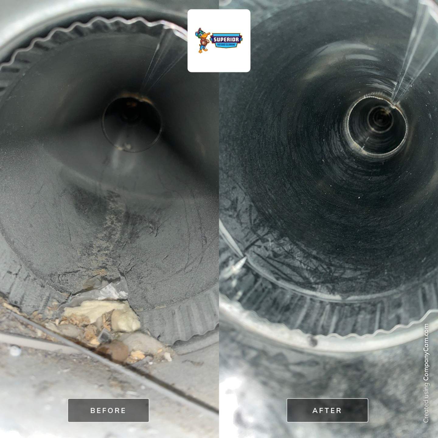 Air Duct Cleaning With a Vacuum Truck in Lowellville, OH by Superior Air Duct Cleaning