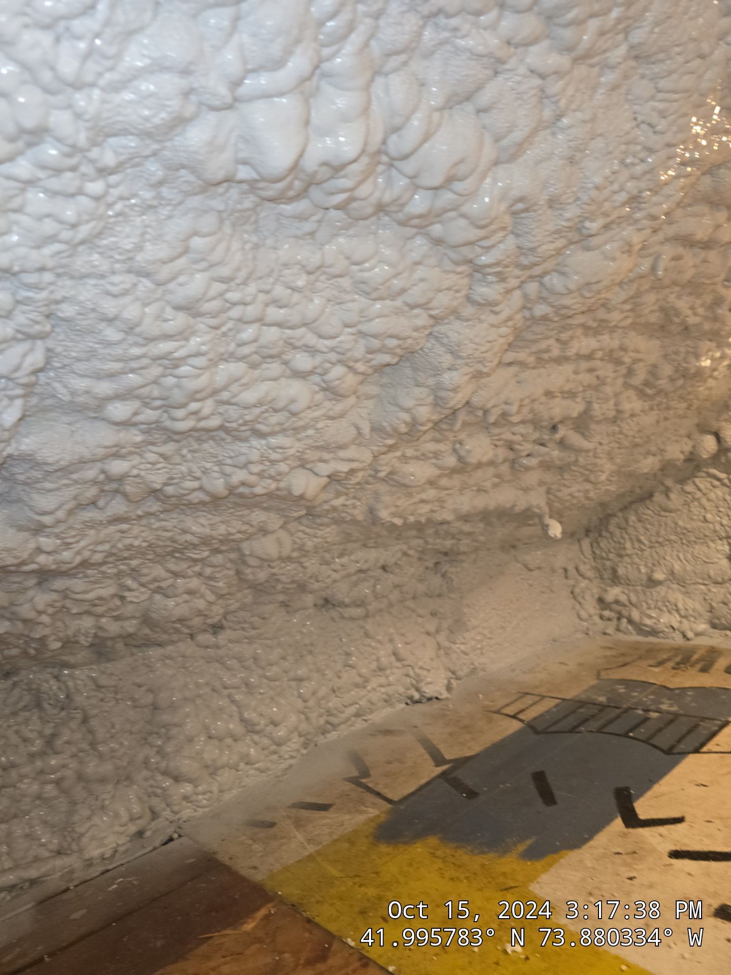 Attic Insulation using open cell spray foam by NYS Foam & Energy