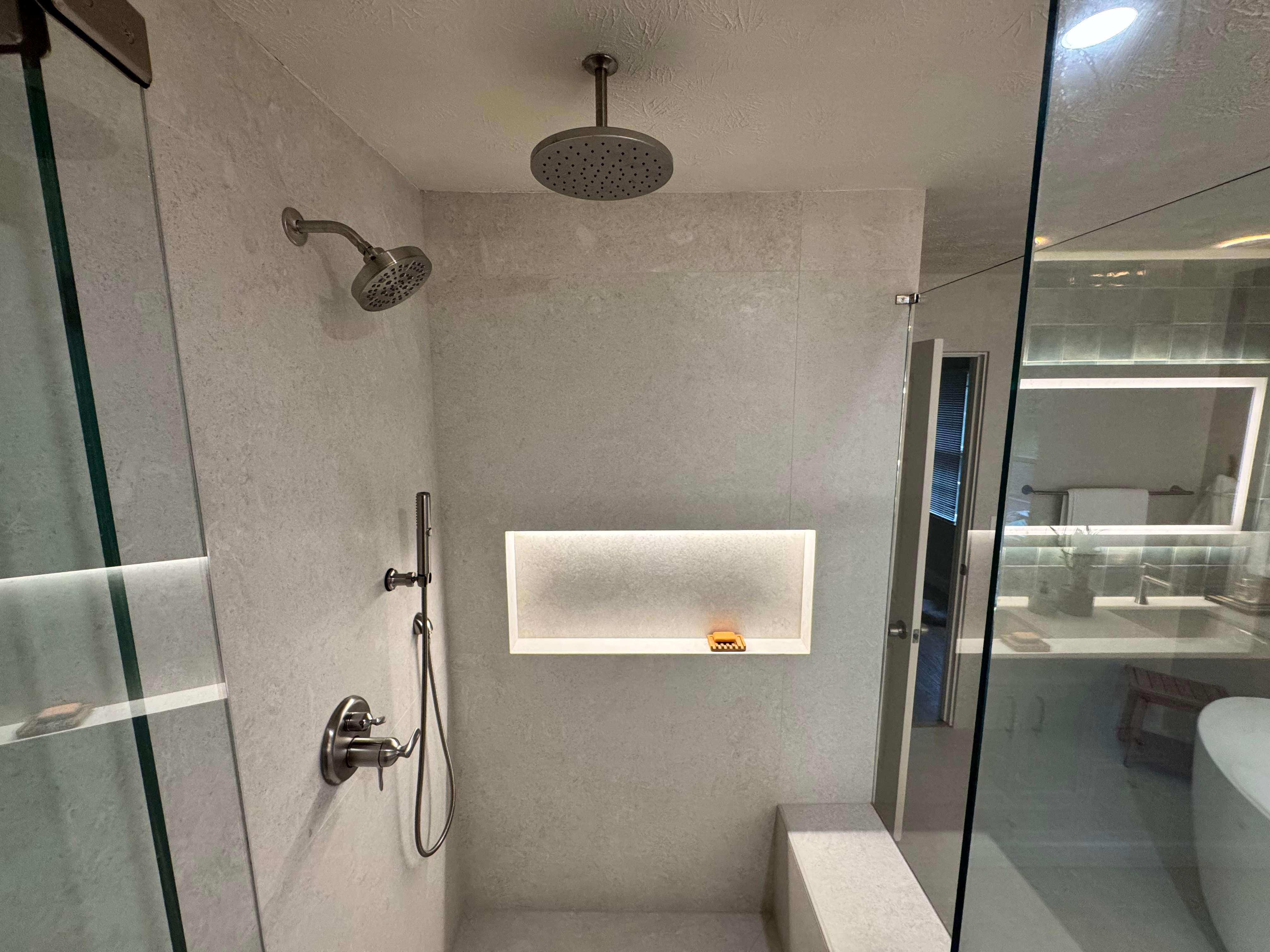 Master bathroom remodel by Prudencio