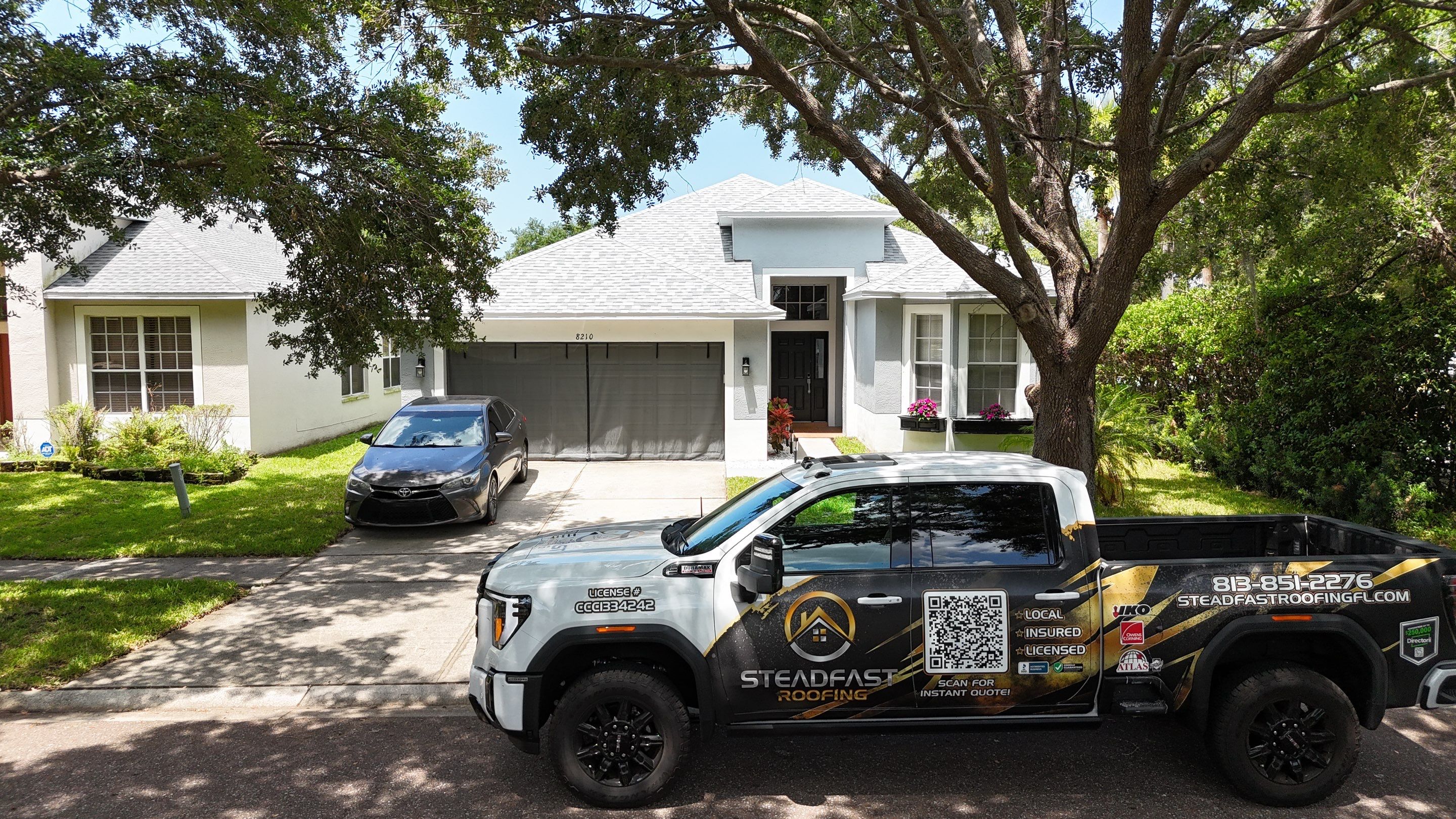 Roof Replacement in Riverview, FL by Steadfast Roofing 