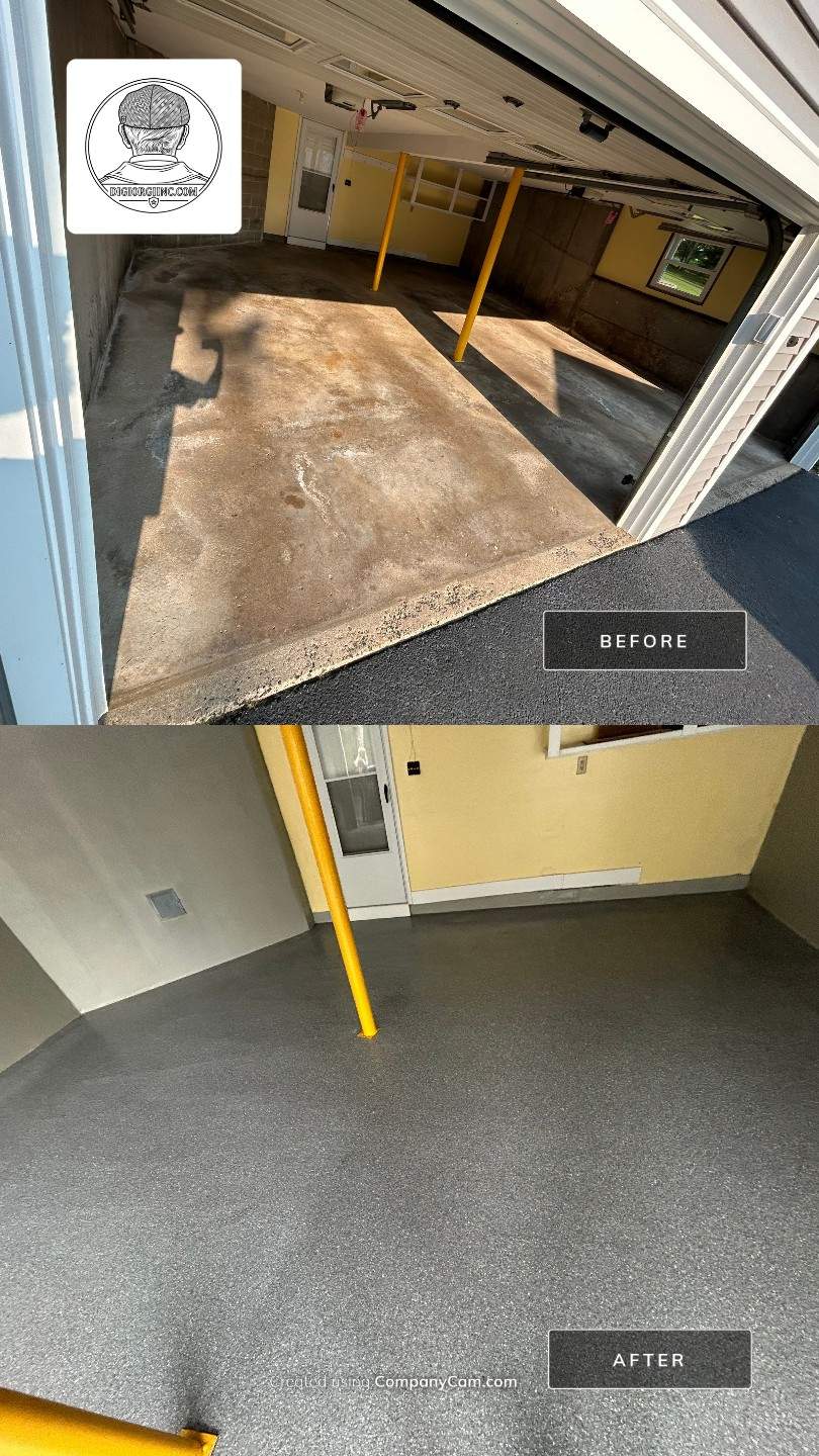 Basalt Concrete Floor Coating by DiGiorgi Roofing and Siding Inc