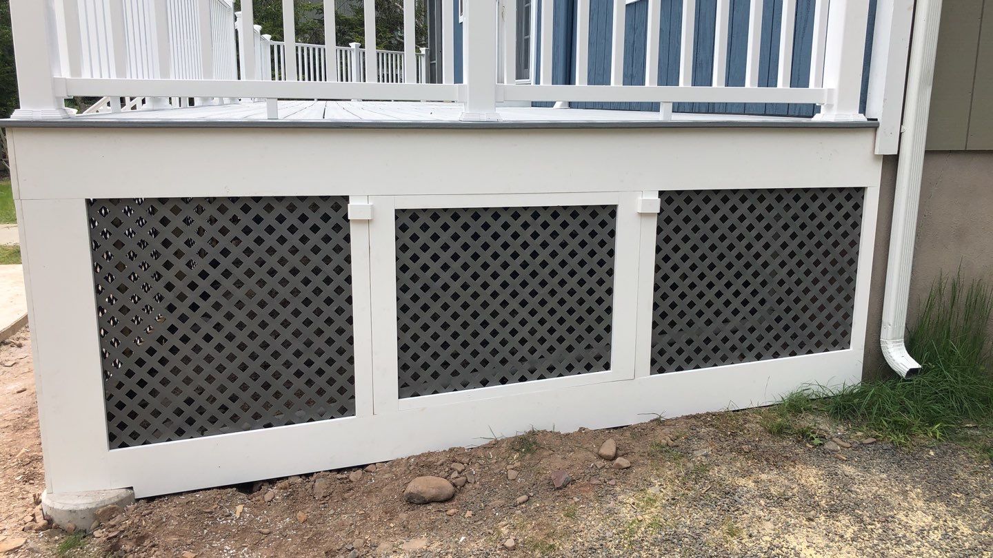 Krentar Composite deck by Burke Home Services