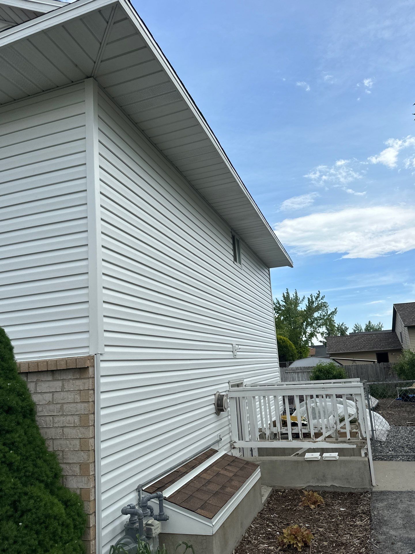 Project in Orem by Master Rain Gutters.