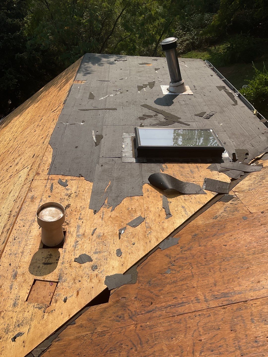 Residential Roofing Installation using Owens Corning Roofing Shingles by Byers Enterprises 
