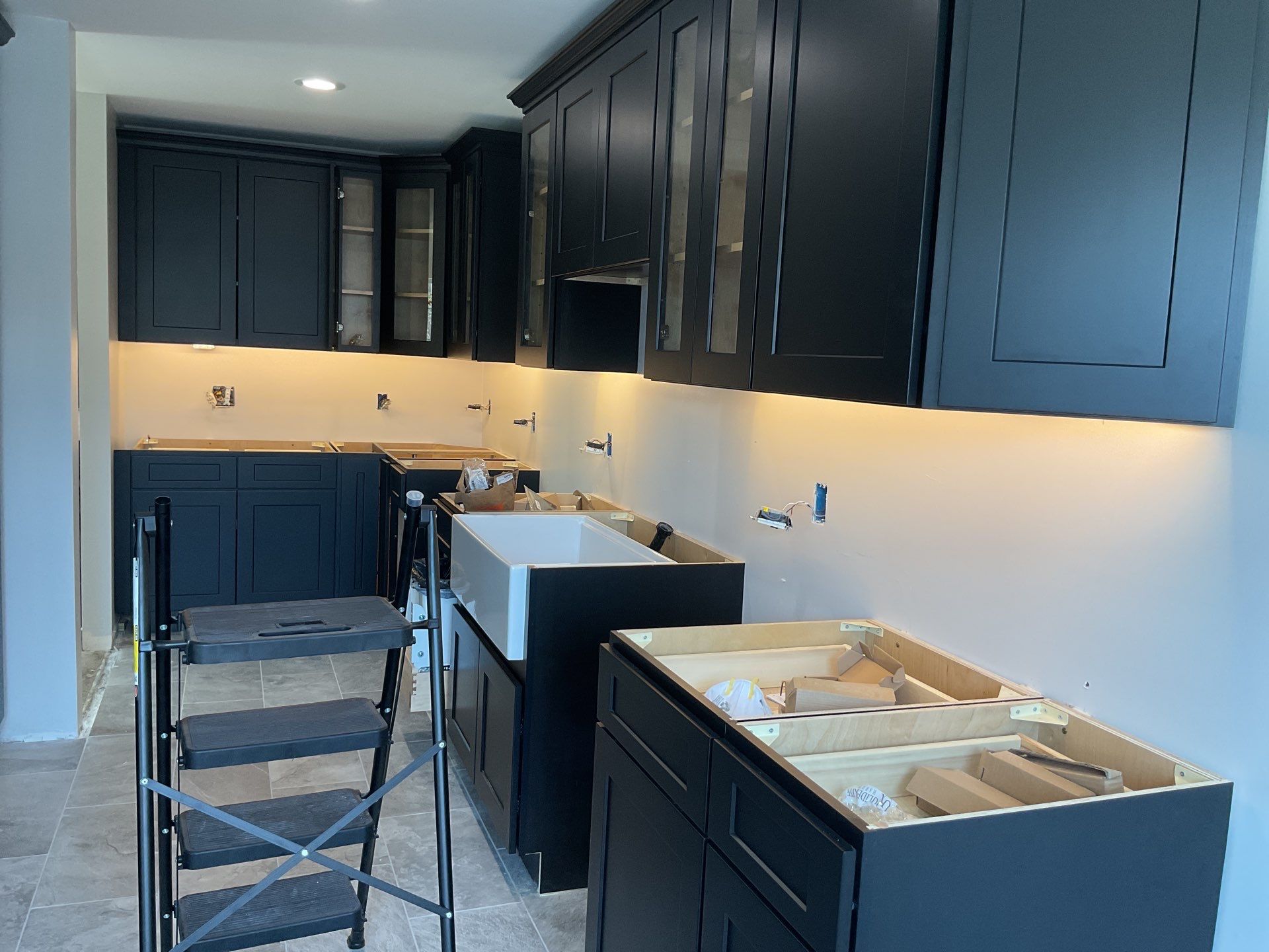 Under Cabinet Lighting Installed by ZAM by ZAM Electric