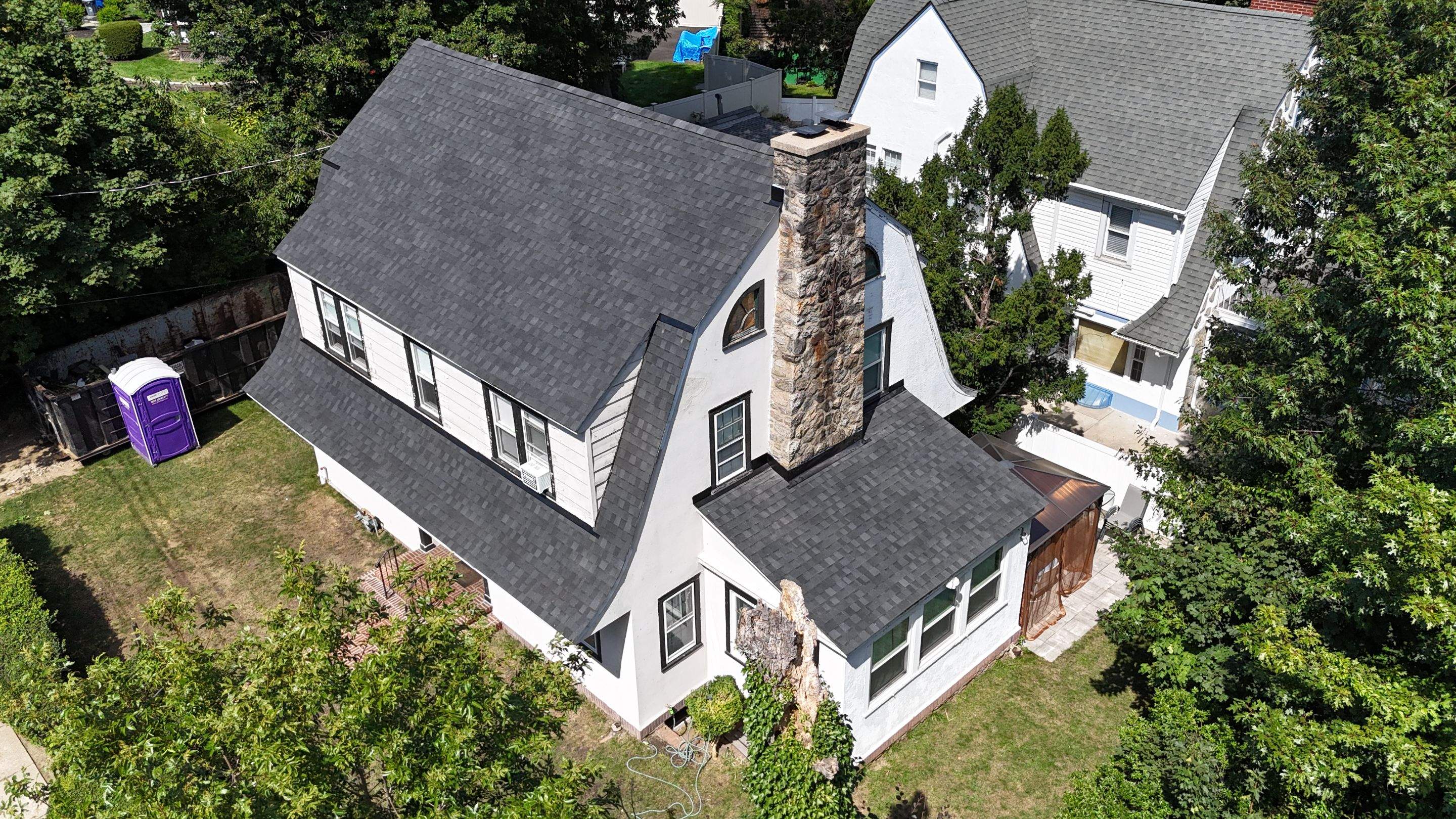 Project in Mount Vernon by The Energy Efficient Roofer & George's Seamless Gutters