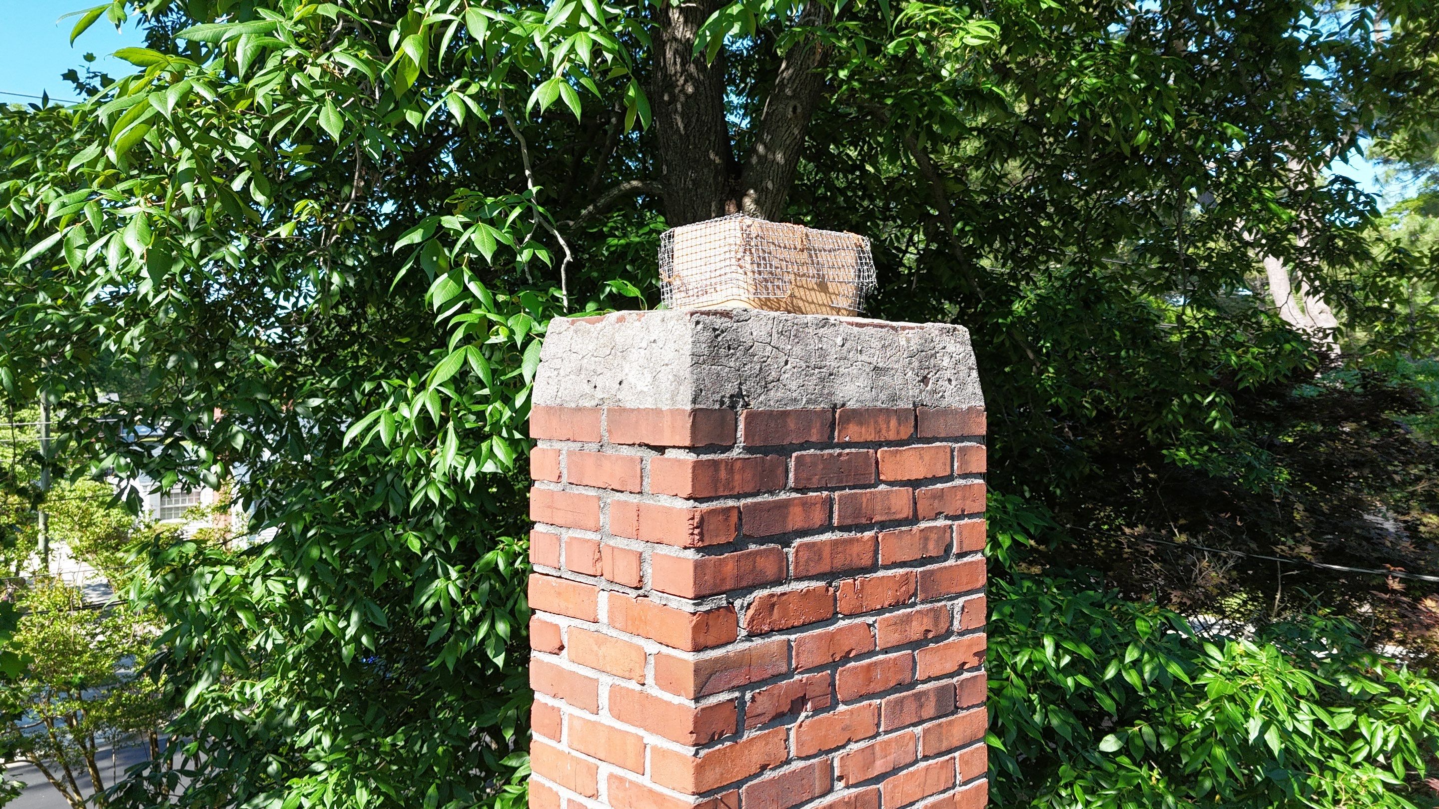 Masonry Repair and Chimney Cap in Norfolk, VA by Premier Chimney and Roofing