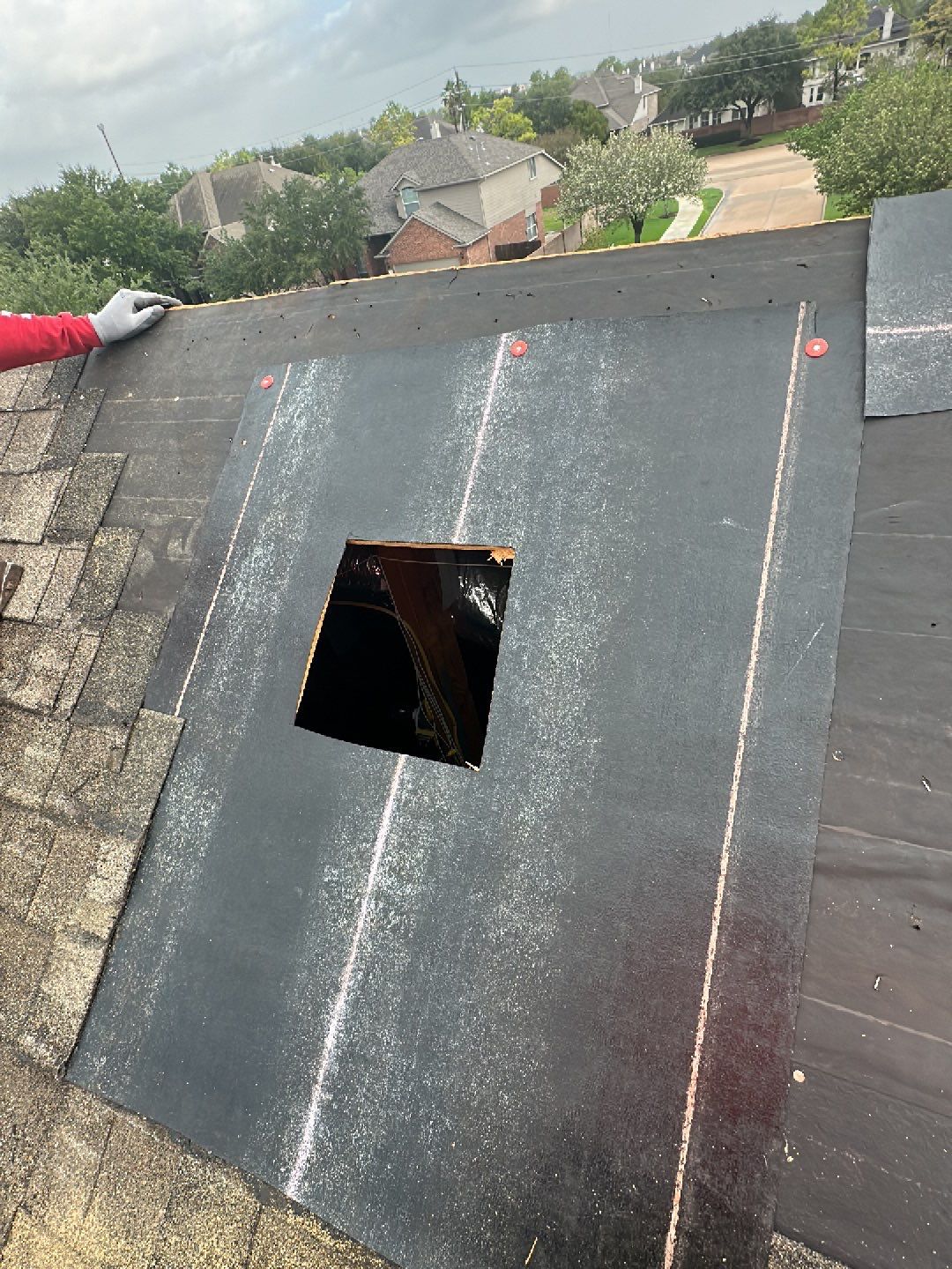 Hail Damage using Owen's Corning Duration (Lifetime) Shingles by Roof Repair Services LLC