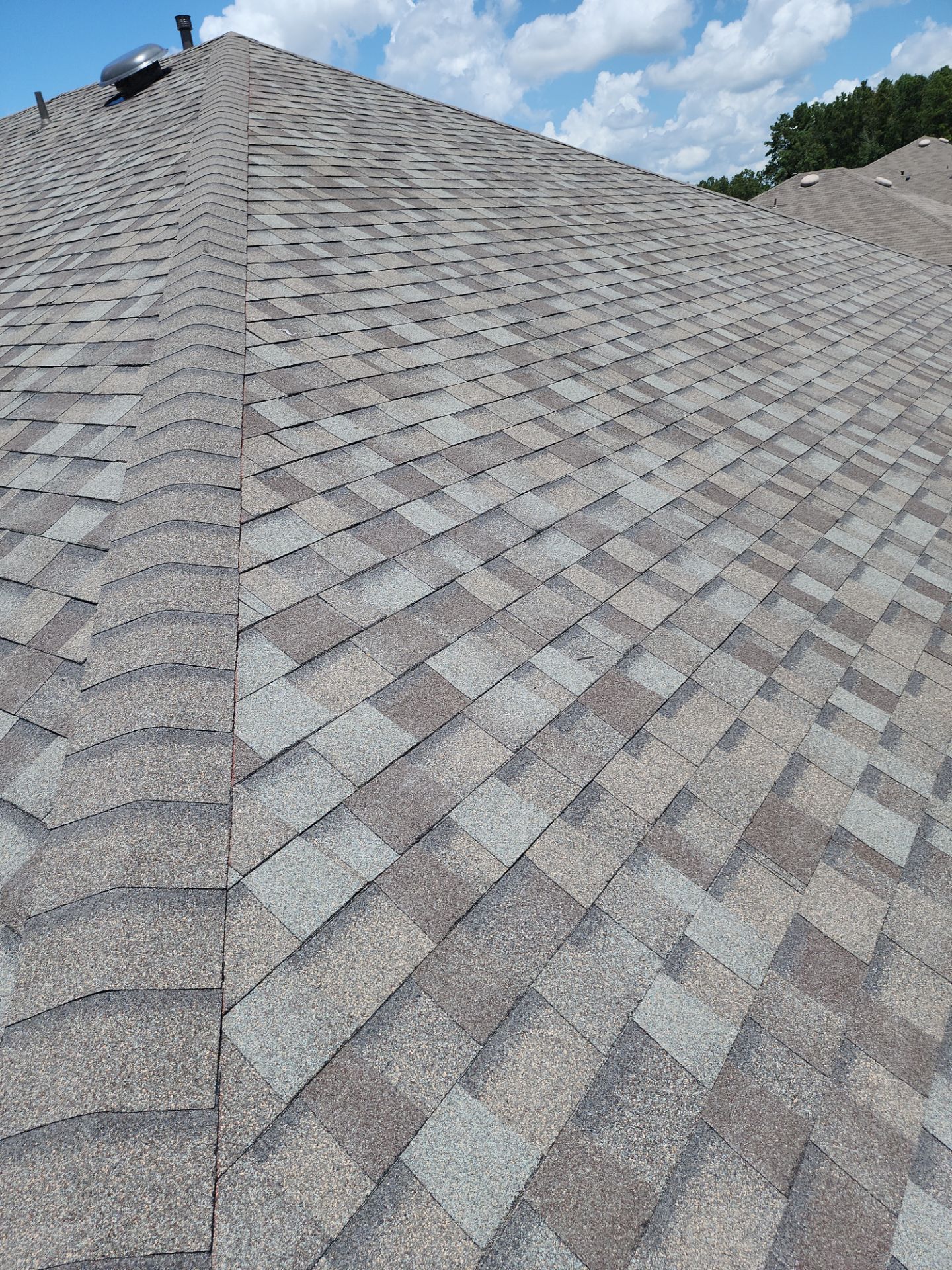 Residential Roofing Installation using Owen's Corning Duration (Lifetime) Shingles by Roof Repair Company