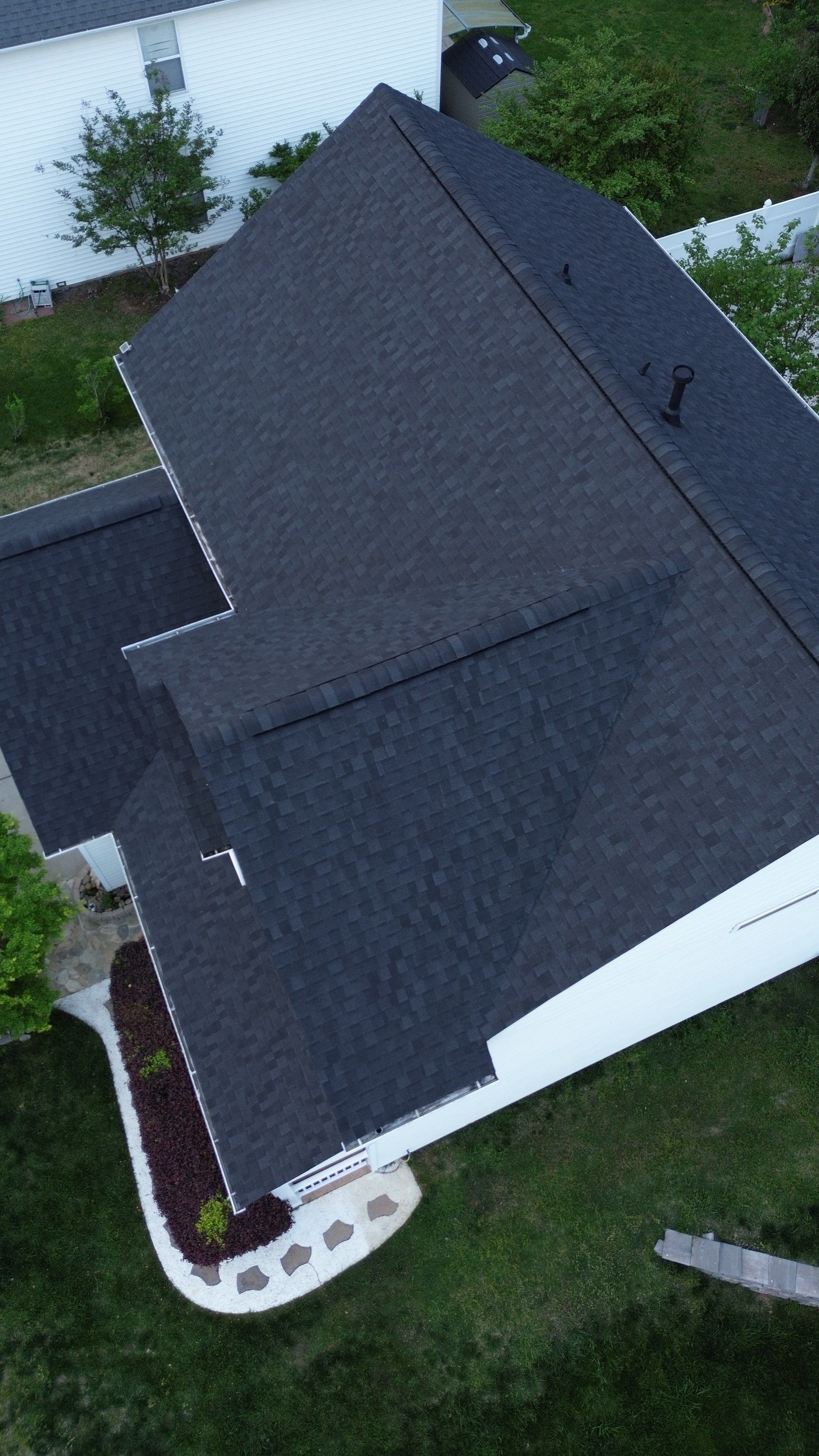 Roof and gutter replacement by hail damage by Just Brilliant Restoration JBR